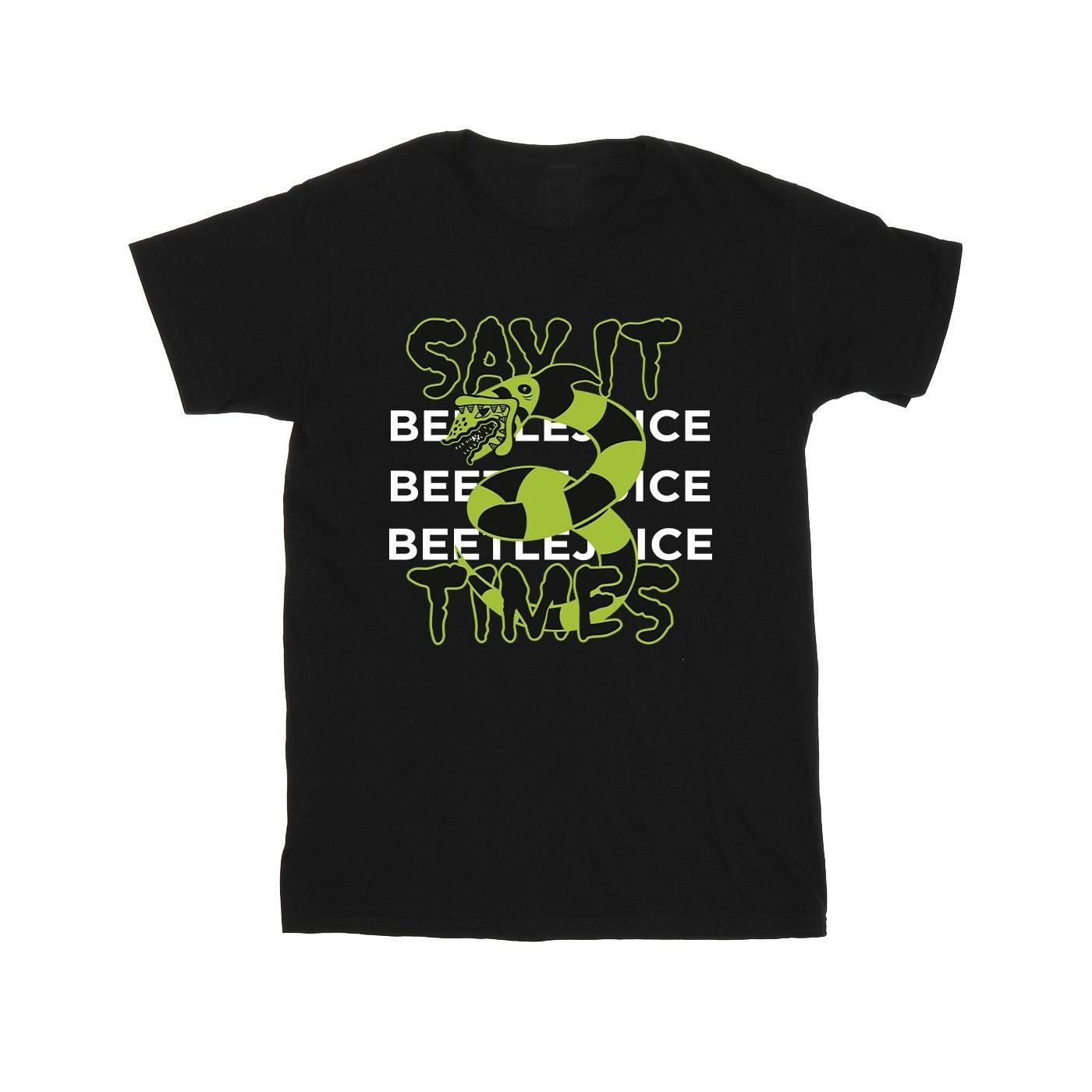 Beetlejuice Say It 3 Times T-Shirt