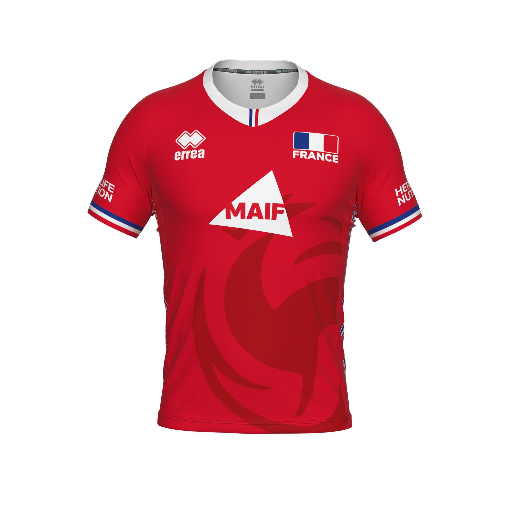 errea drittliga-trikot frankreich 2022