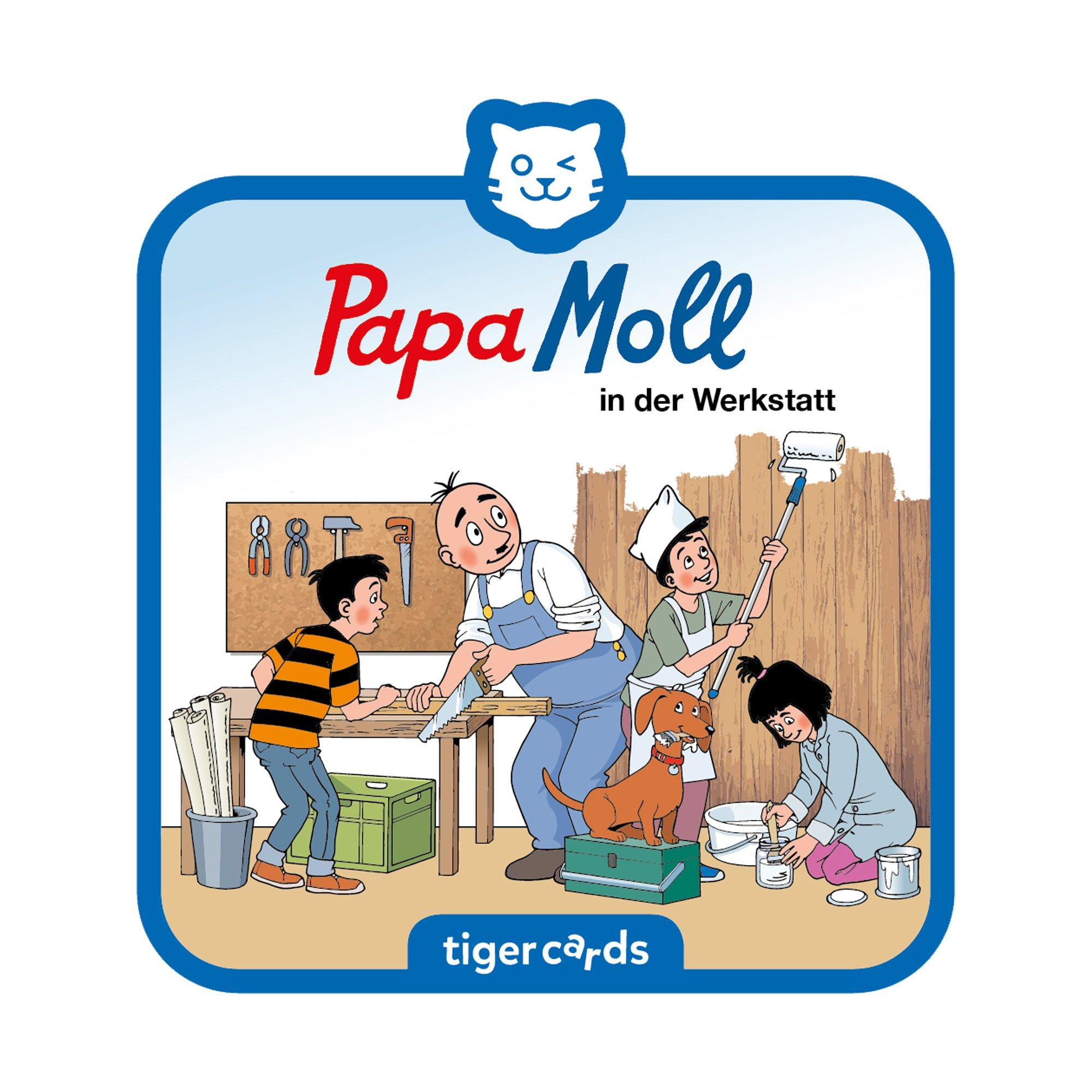 Tigermedia Tigercard Papa Moll in der Werkstatt, Deutsch