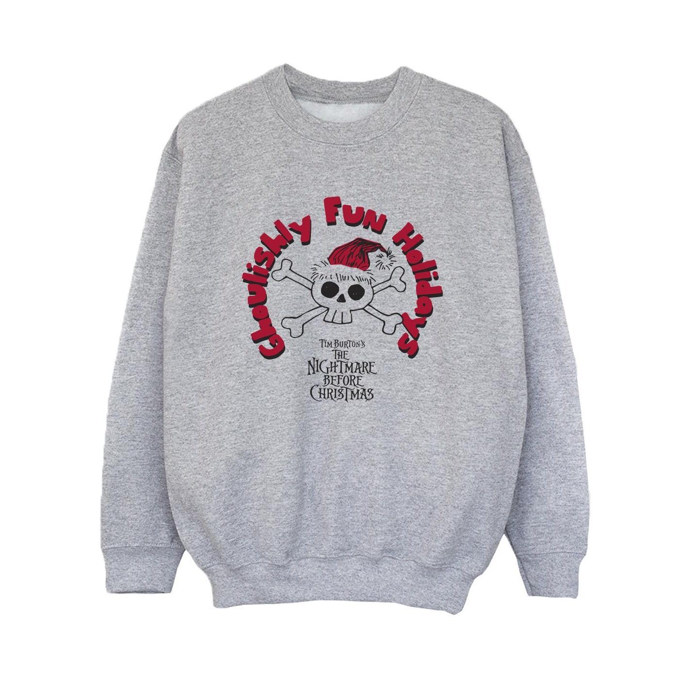 Disney The Nightmare Before Christmas Ghoulishly Fun Holidays Sweatshirt