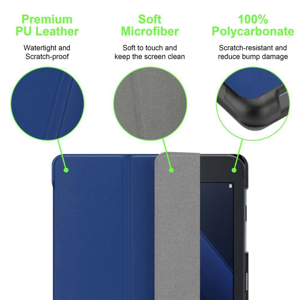 Cadorabo Tablet Hülle für Samsung Galaxy Tab A 2016 Ultra Dünne OHNE Auto Wake Up