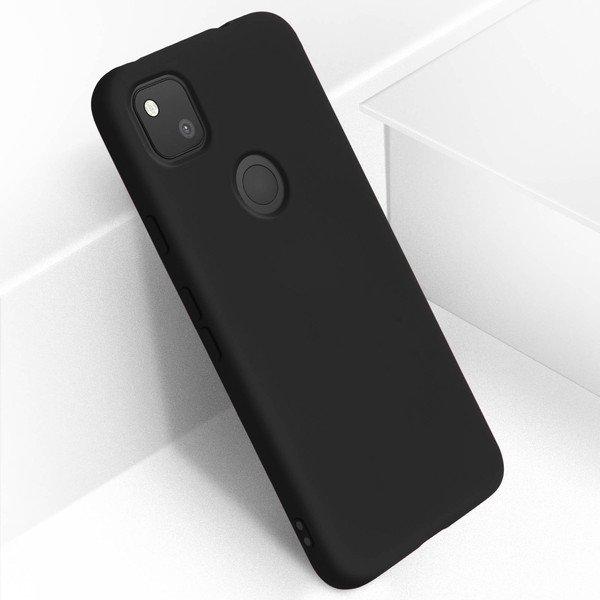 Avizar Soft Hülle Google Pixel 4A Schwarz