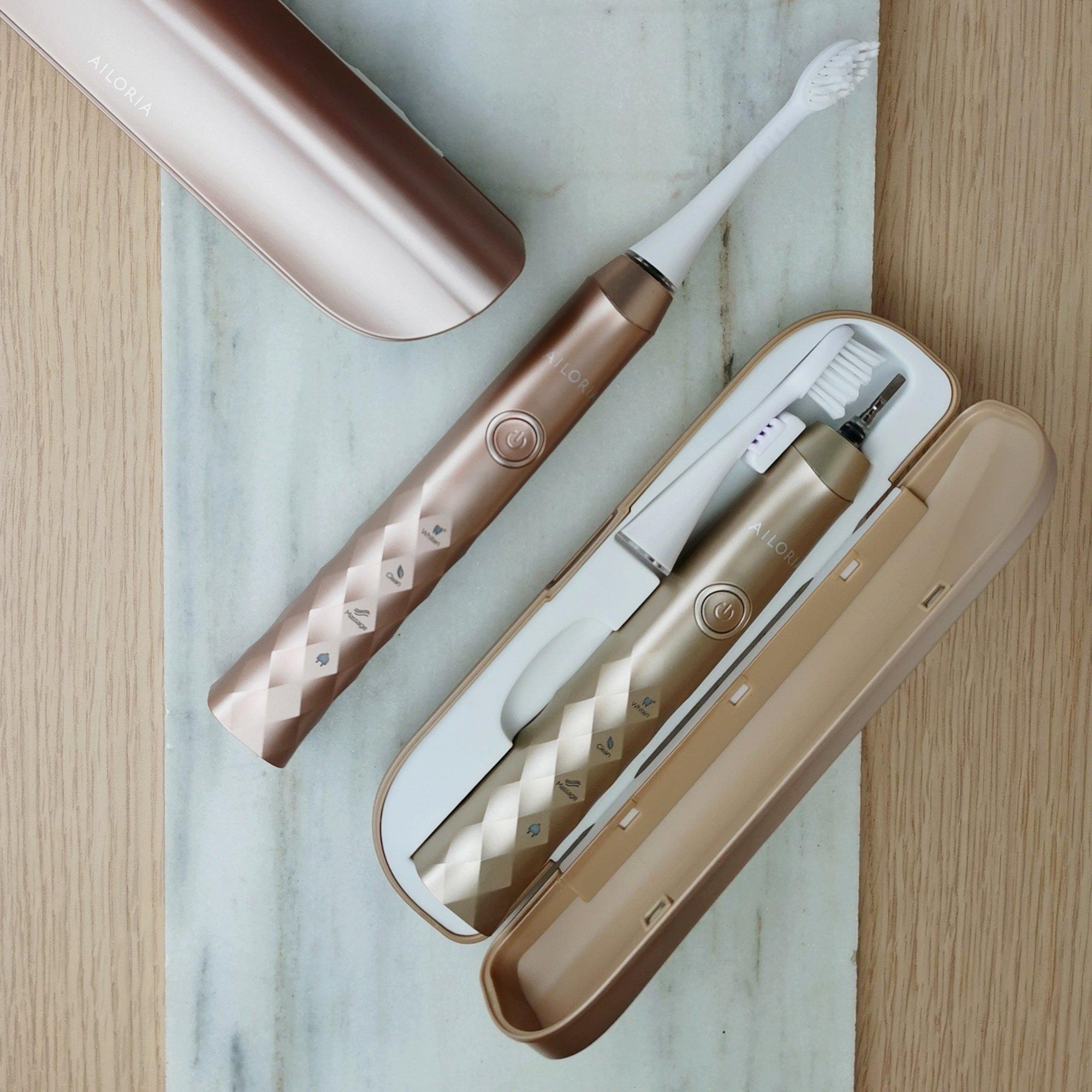 AILORIA SHINE BRIGHT SET USB-Schallzahnbürste Limited Edition