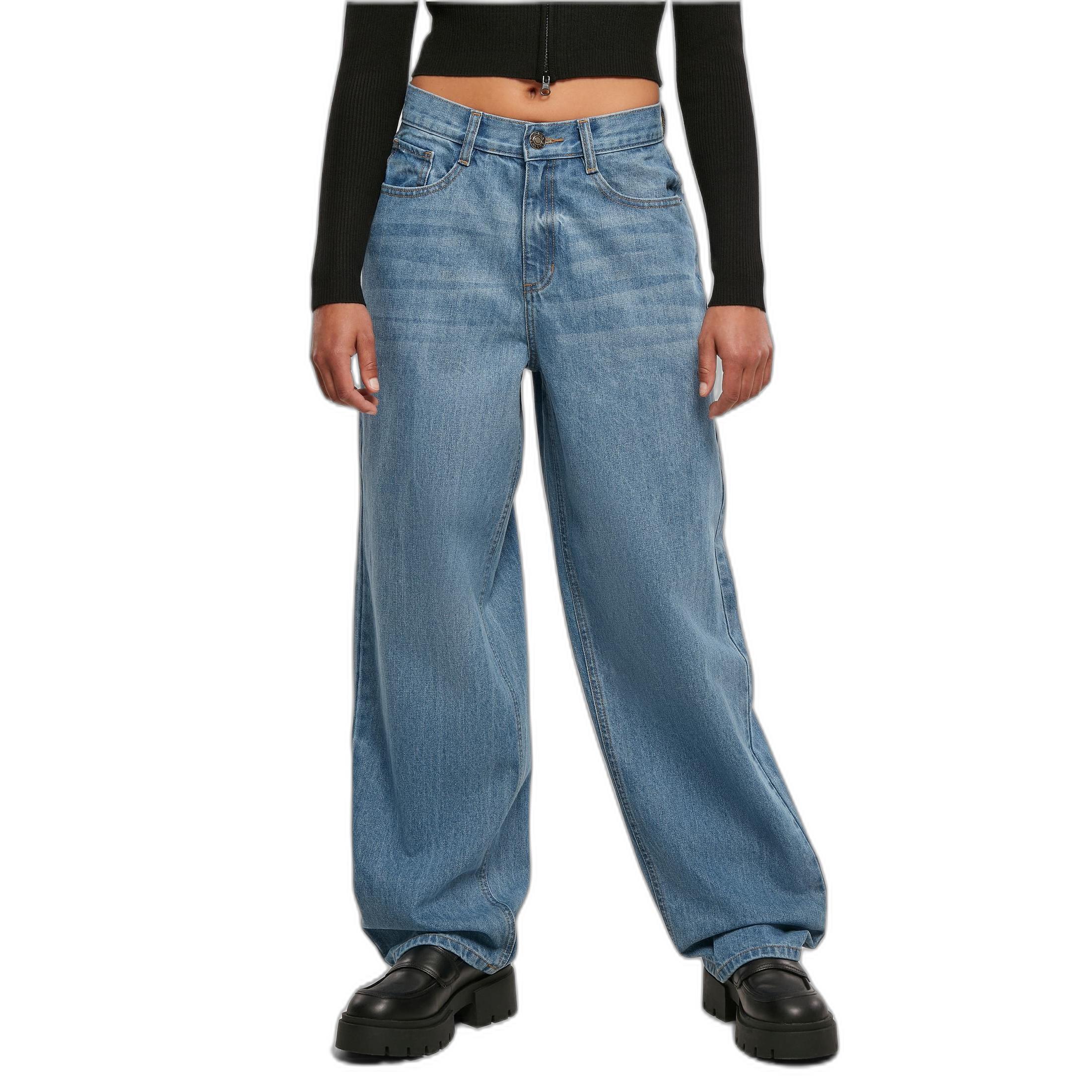 URBAN CLASSICS 90er High Waist Wide Leg Jeans