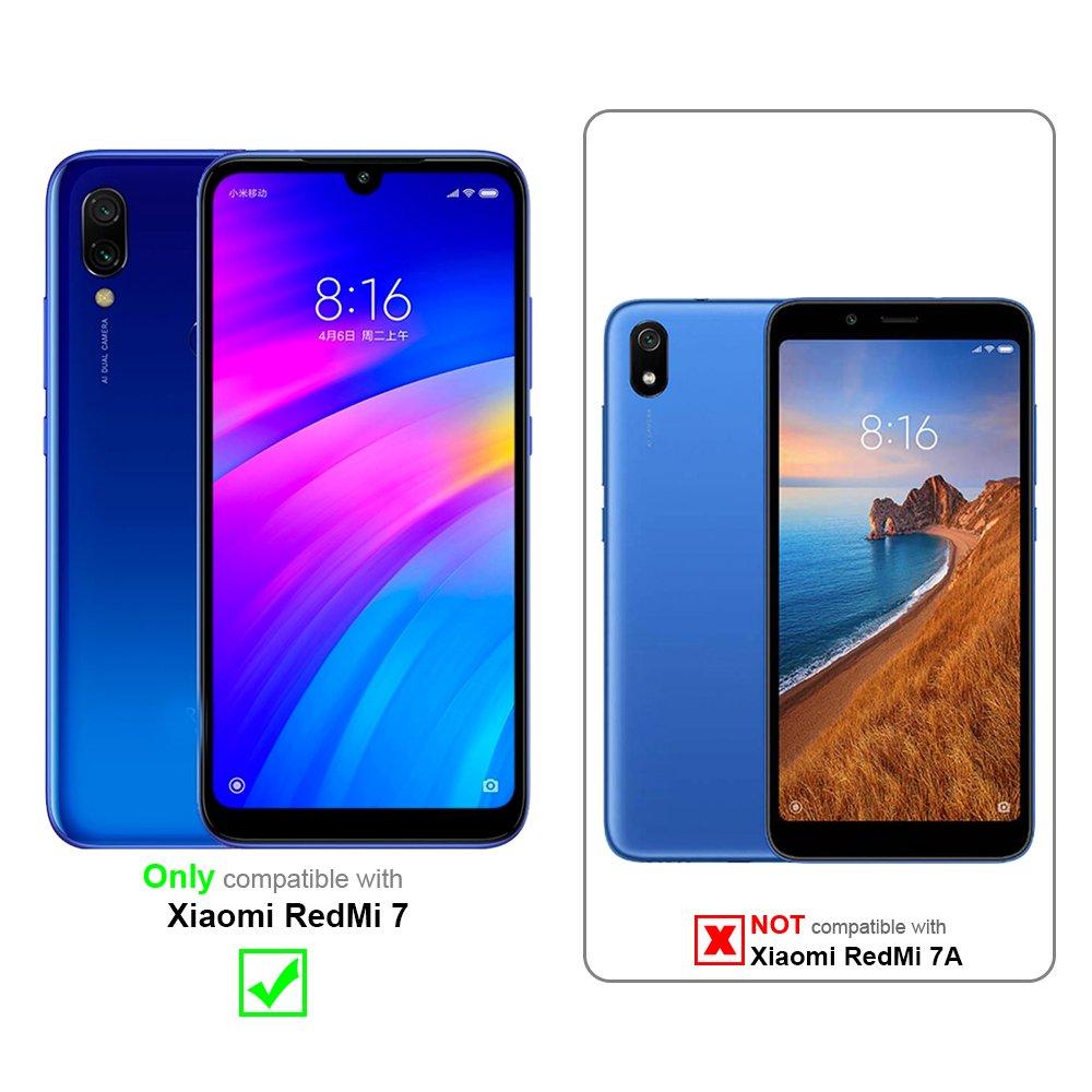 Cadorabo Hülle für Xiaomi RedMi 7 Magnetverschluss, Kartenfach