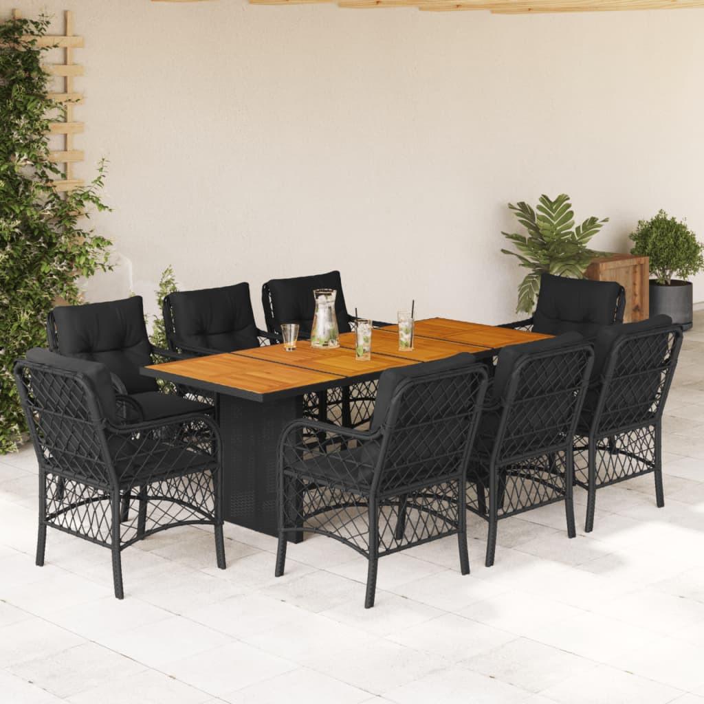 VidaXL Garten essgruppe poly-rattan
