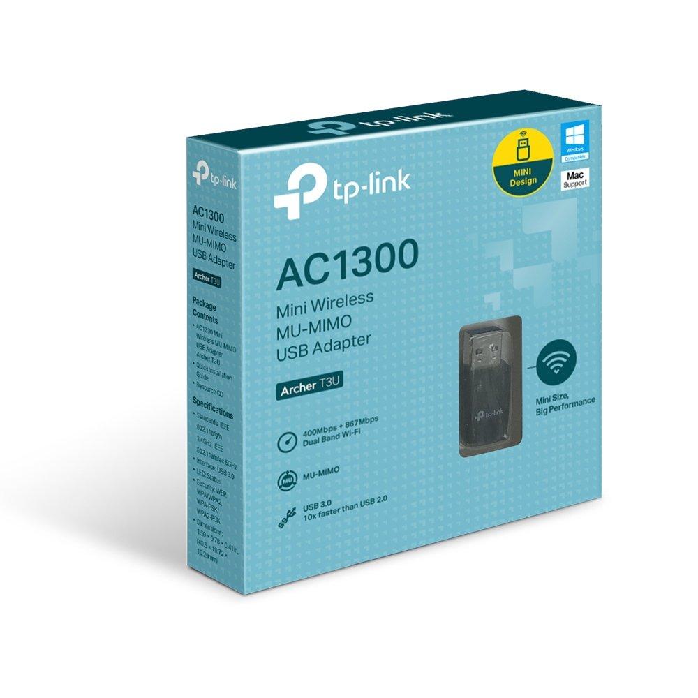 TP-Link TP-LINK Archer T3U AC1300MB Archer T3U Mini Wi-Fi Adapt. 3.0 USB