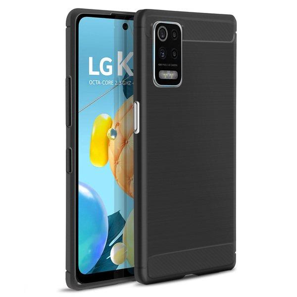 Avizar Carbon-Case LG K62 / K52 Schwarz