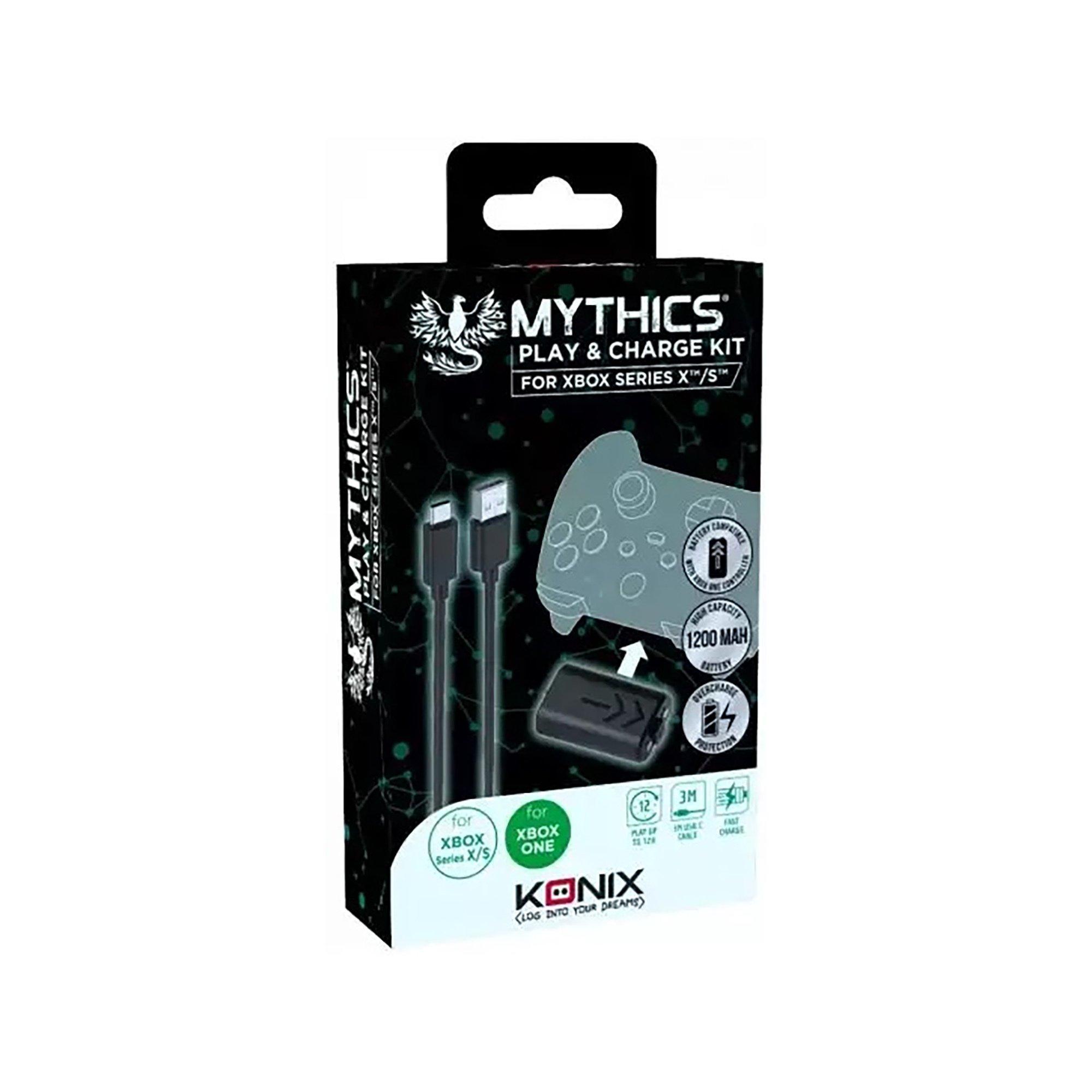 KONIX Mythics Play + Charge Battery Pack [XSX] Gaming Zubehör