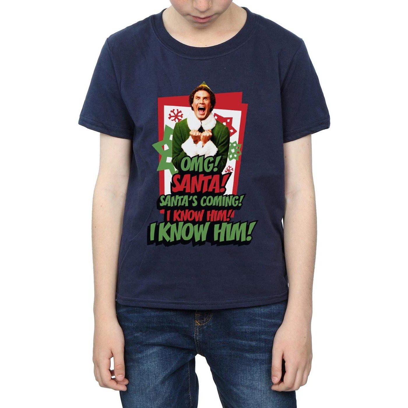 Elf OMG Santa TShirt