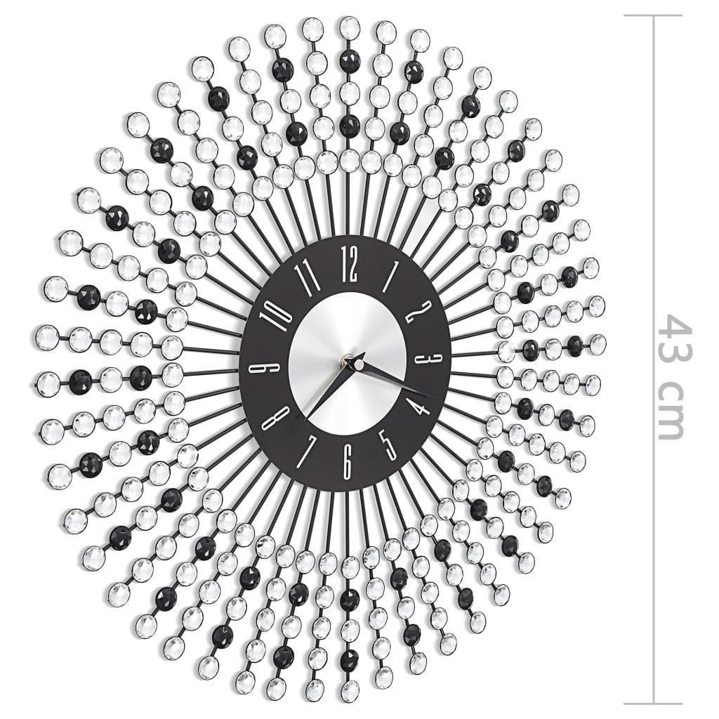 VidaXL Wanduhr metall