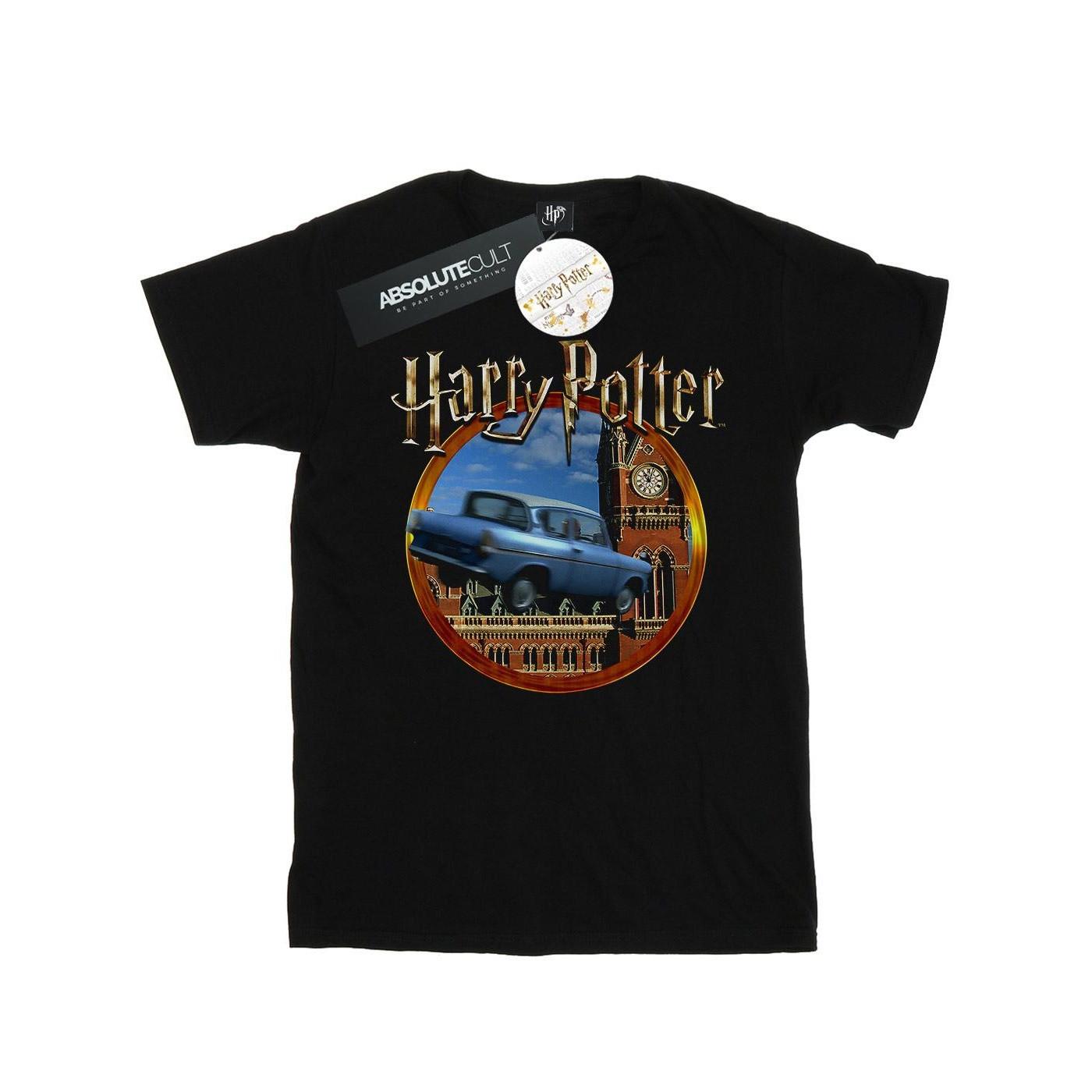 Harry Potter Fliegendes Auto Boyfriend Fit T-Shirt