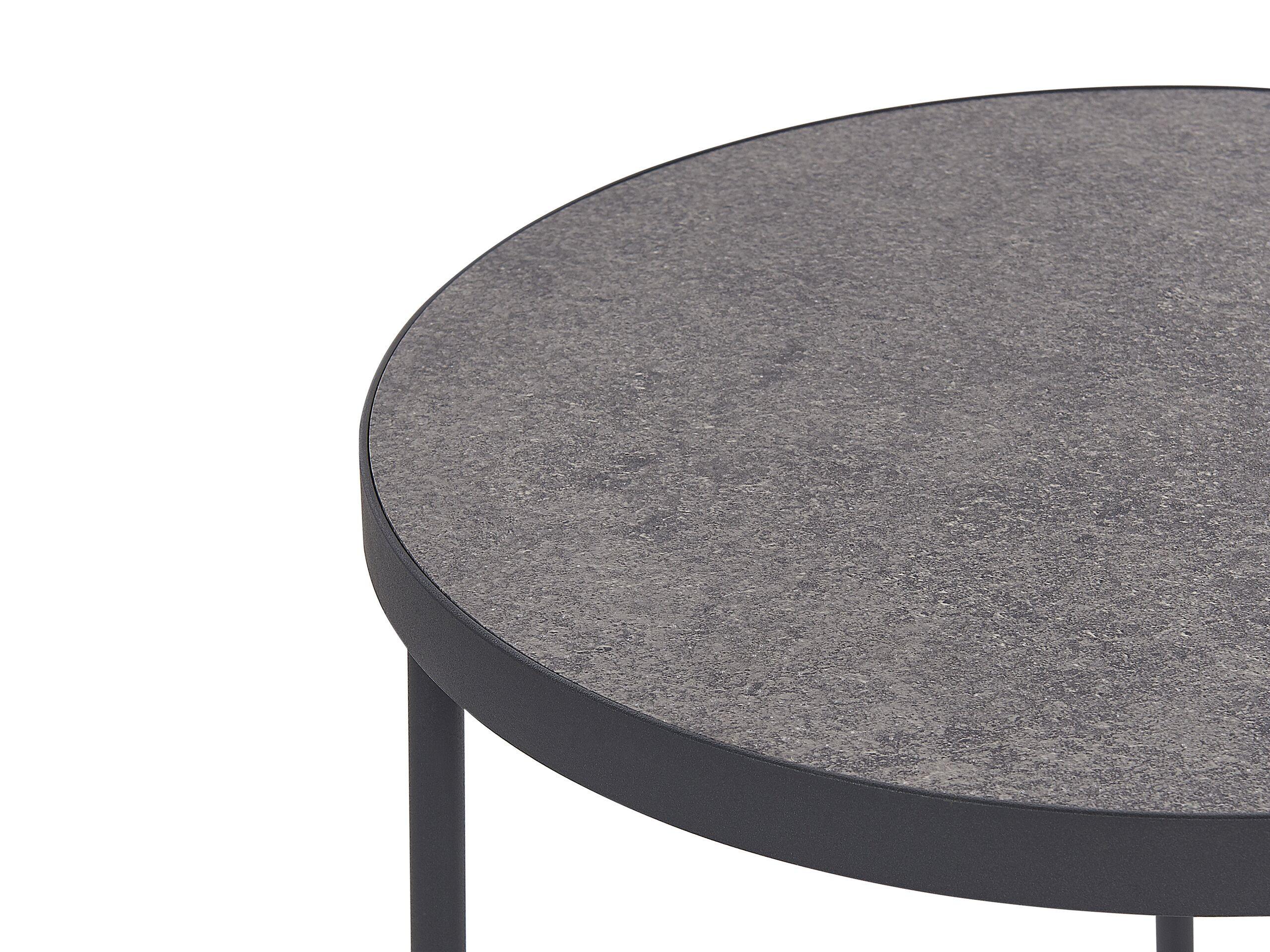 Beliani Beistelltisch aus MDF-Platte Modern MELODY