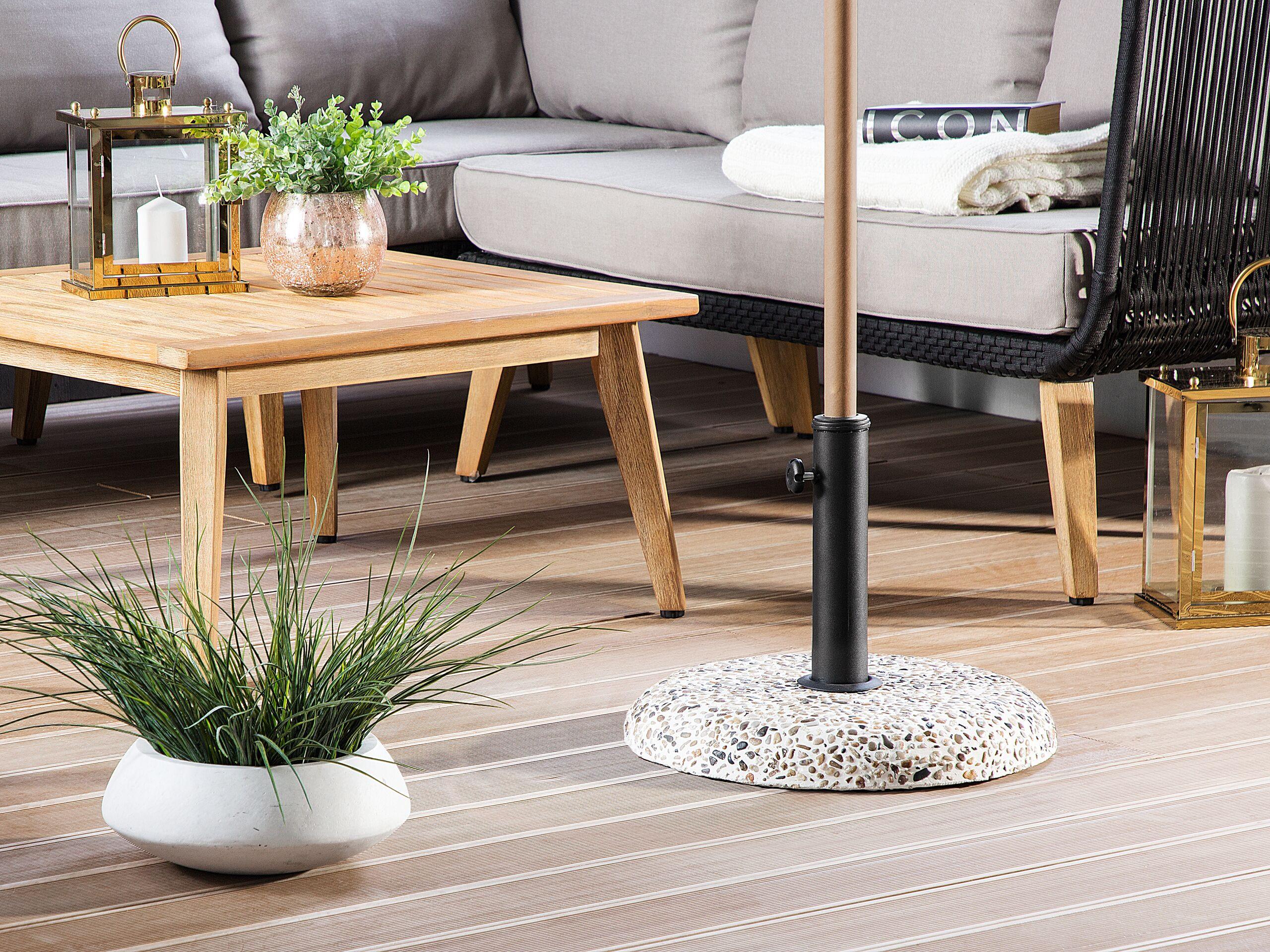 Beliani Sonnenschirmfuss aus Beton CEVO