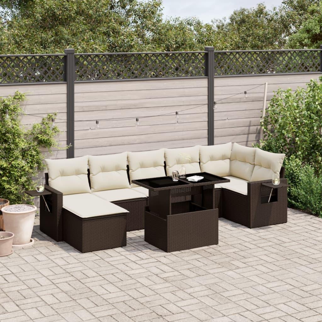 VidaXL Garten sofagarnitur poly-rattan
