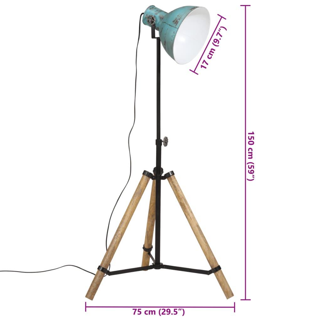 VidaXL Stehlampe eisen