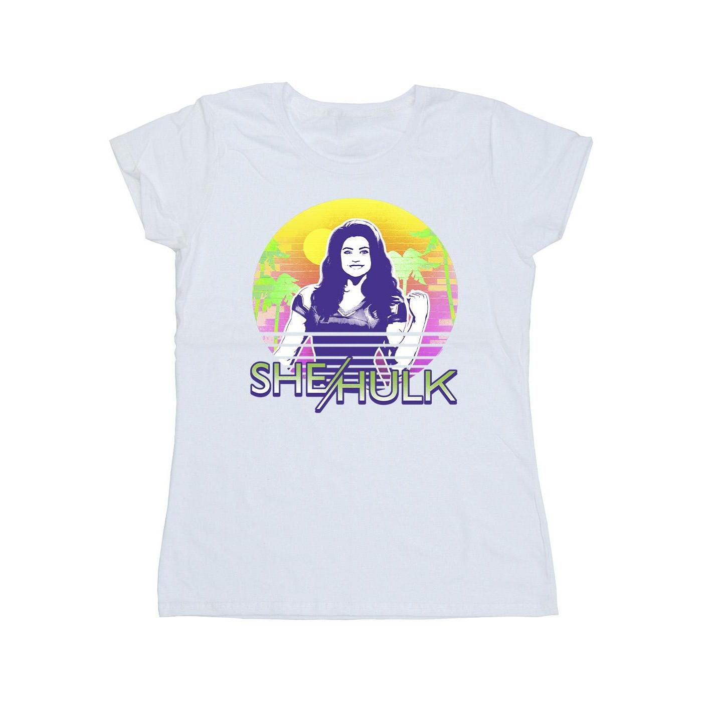 MARVEL SheHulk Attorney At Law Sunset Smile T-Shirt