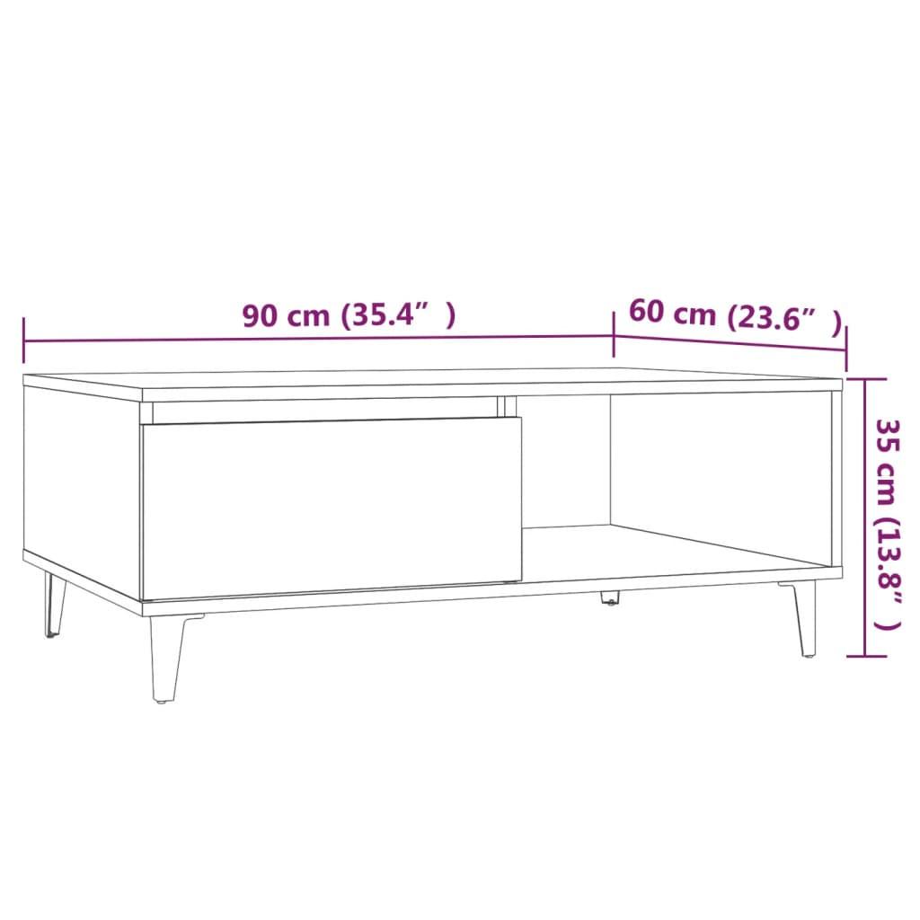 VidaXL Couchtisch holzwerkstoff