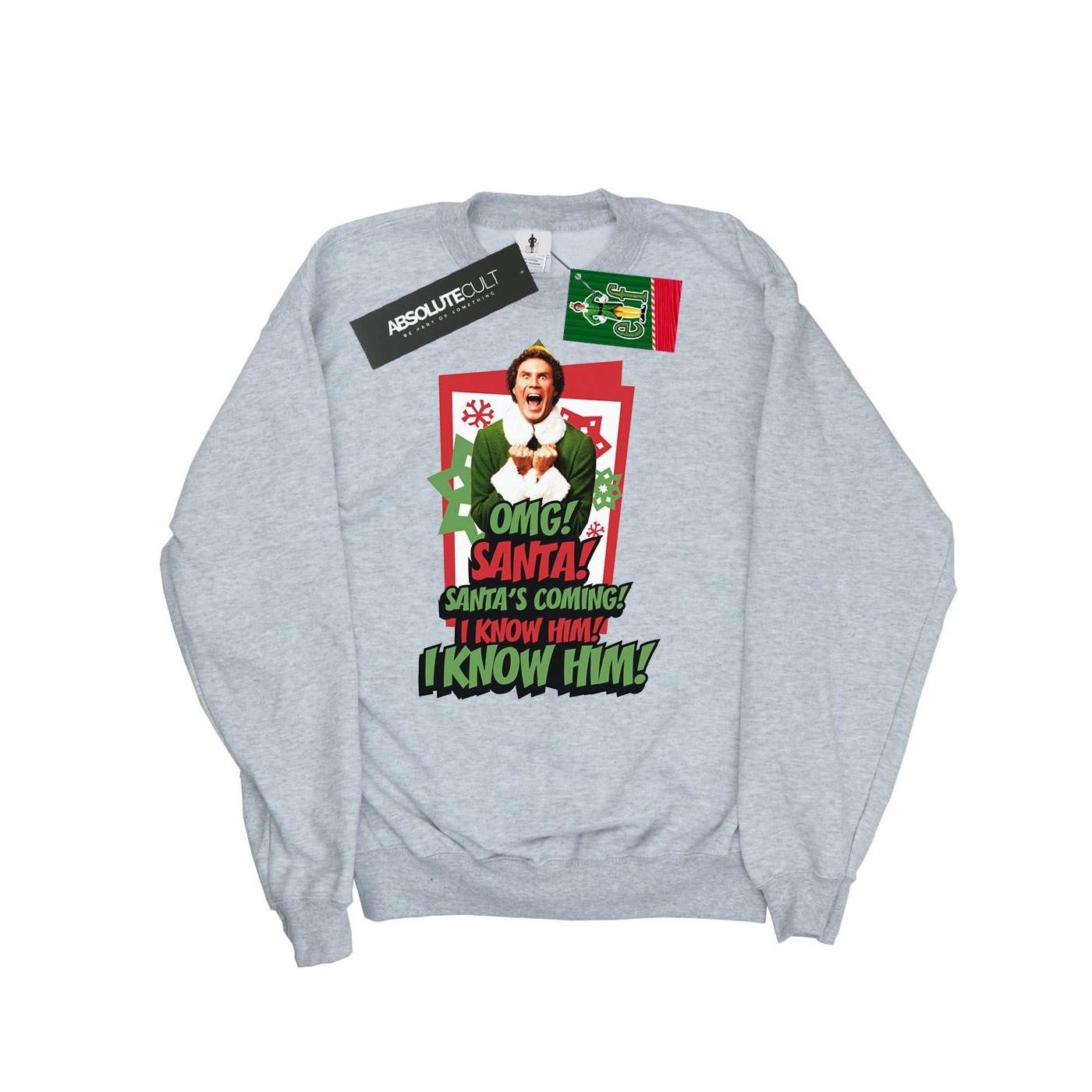Elf OMG Santa Sweatshirt