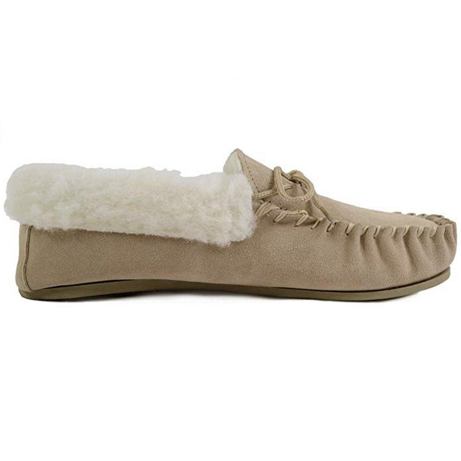 Eastern Counties Leather moccasins mit harter Sohle