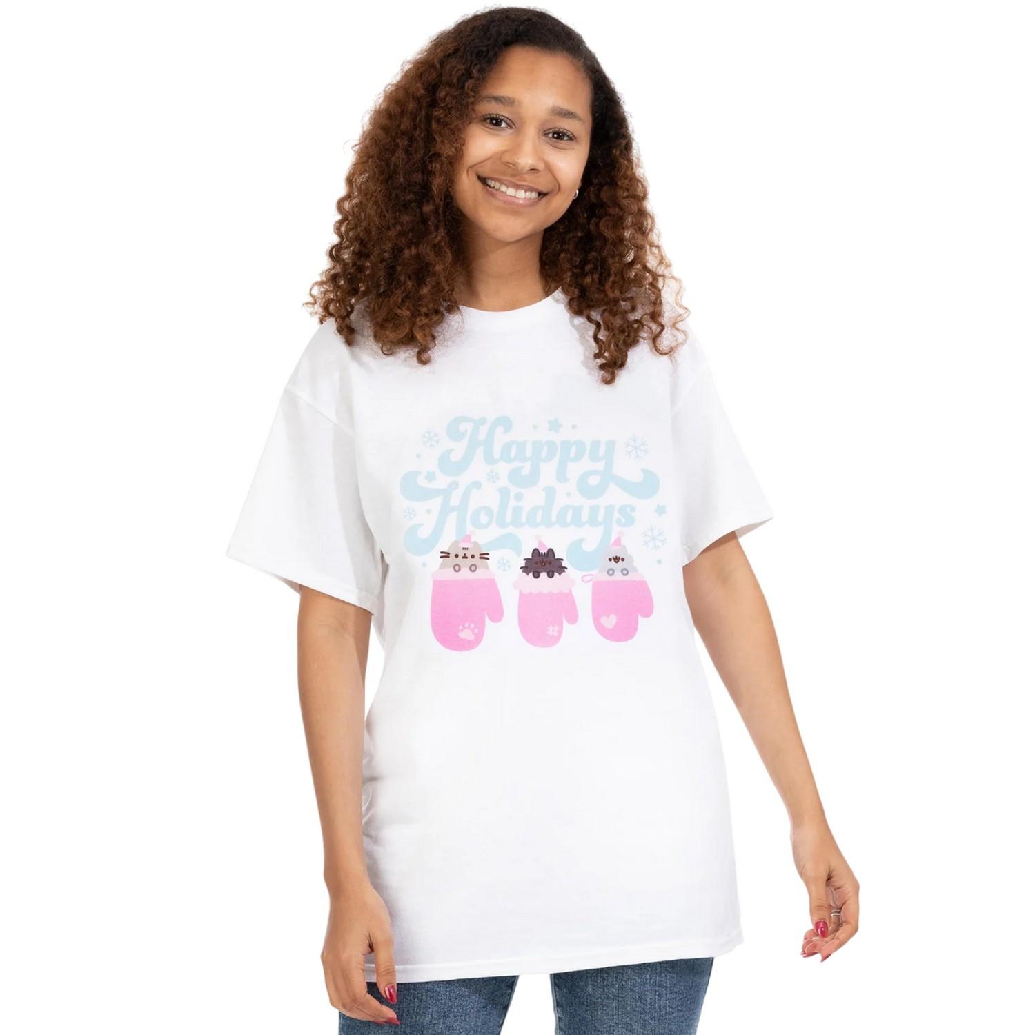 PUSHEEN Weihnachtliches Design T-Shirt