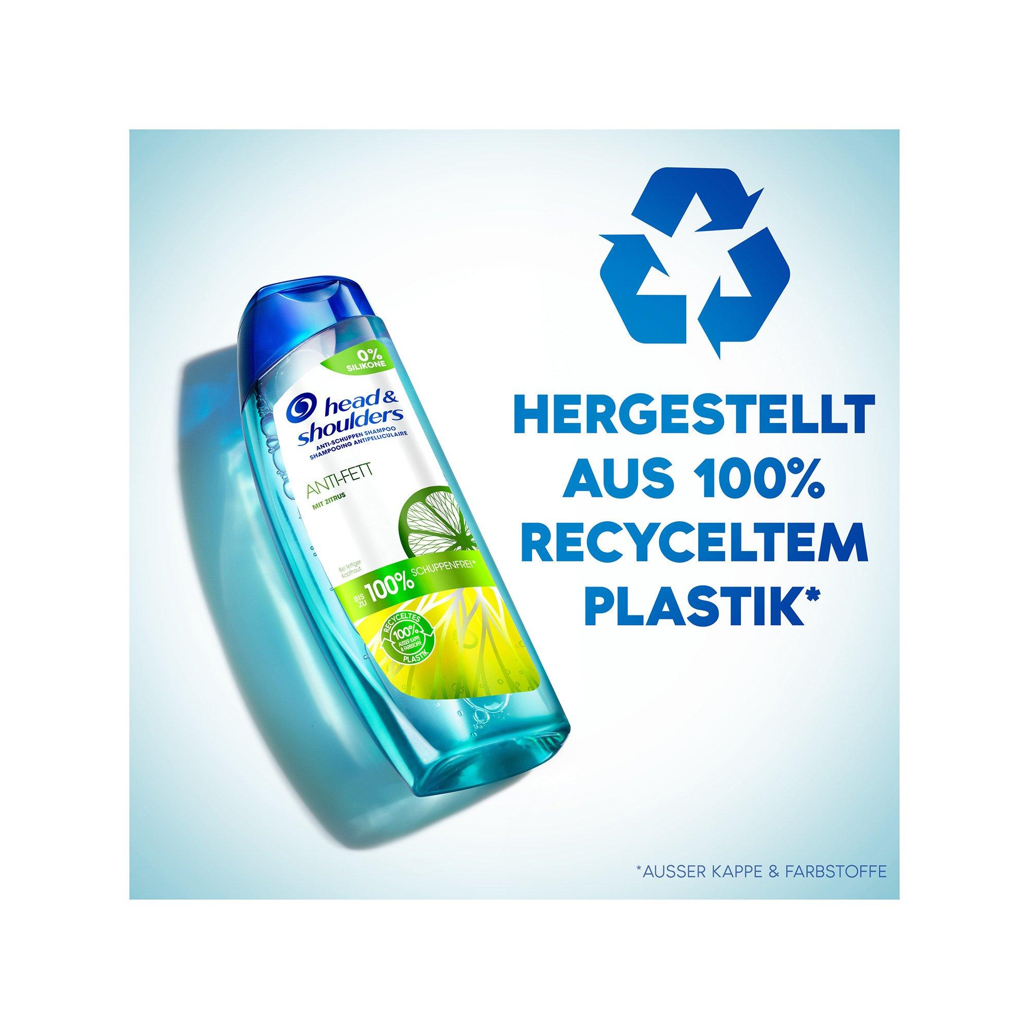head & shoulders Anti-Schuppen Shampoo Anti-Fett - Silikon frei