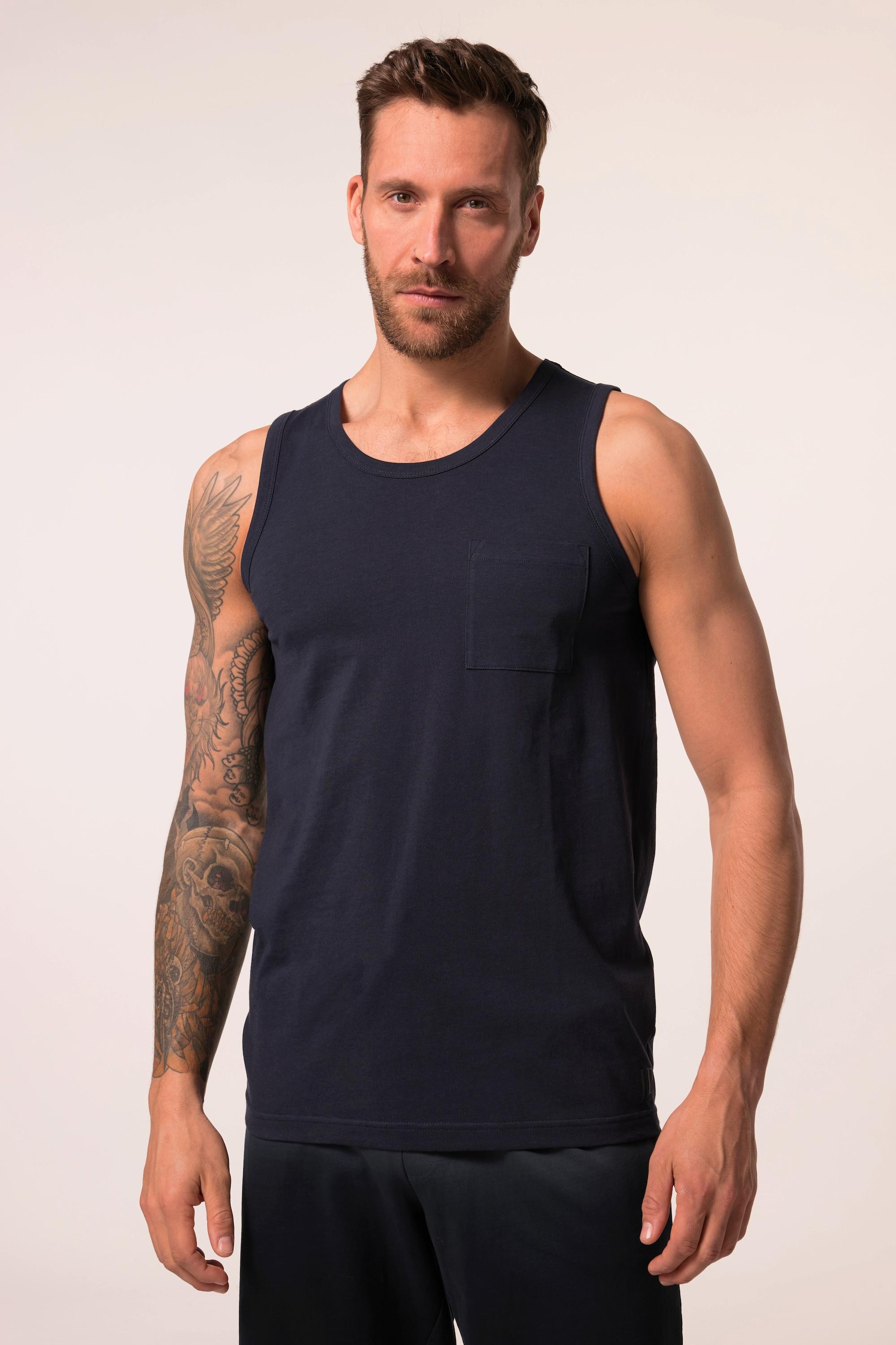 JP1880 Tanktop, ärmellos, Brusttasche