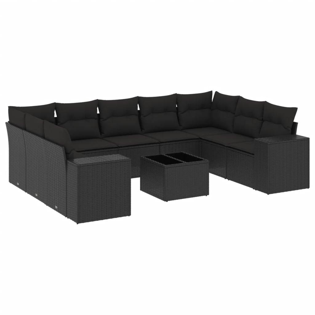 VidaXL Garten sofagarnitur poly-rattan