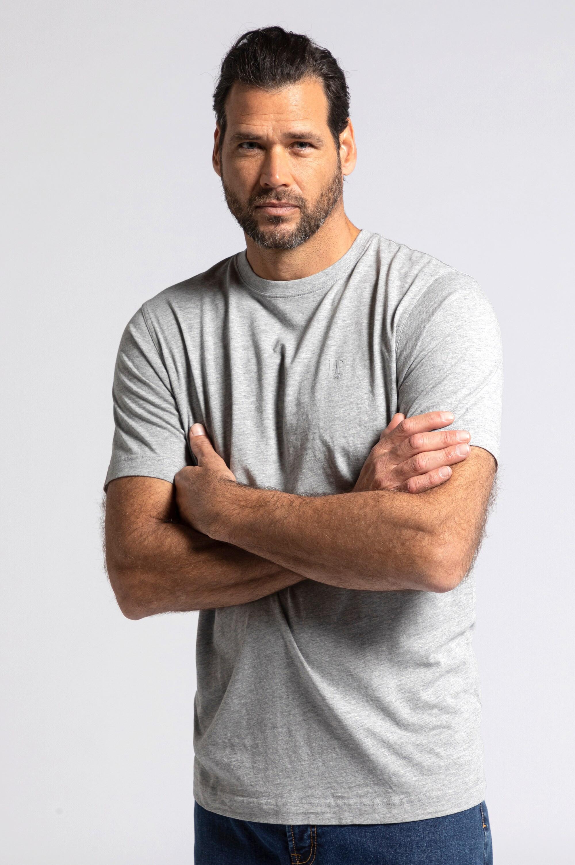 JP1880 Basic Rundhals T-Shirts 2er-Pack