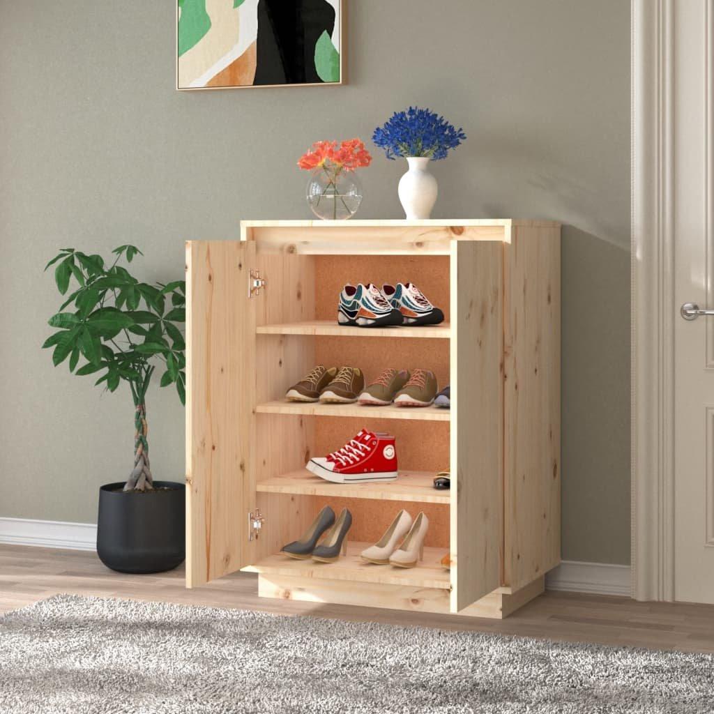 VidaXL Schuhschrank holz