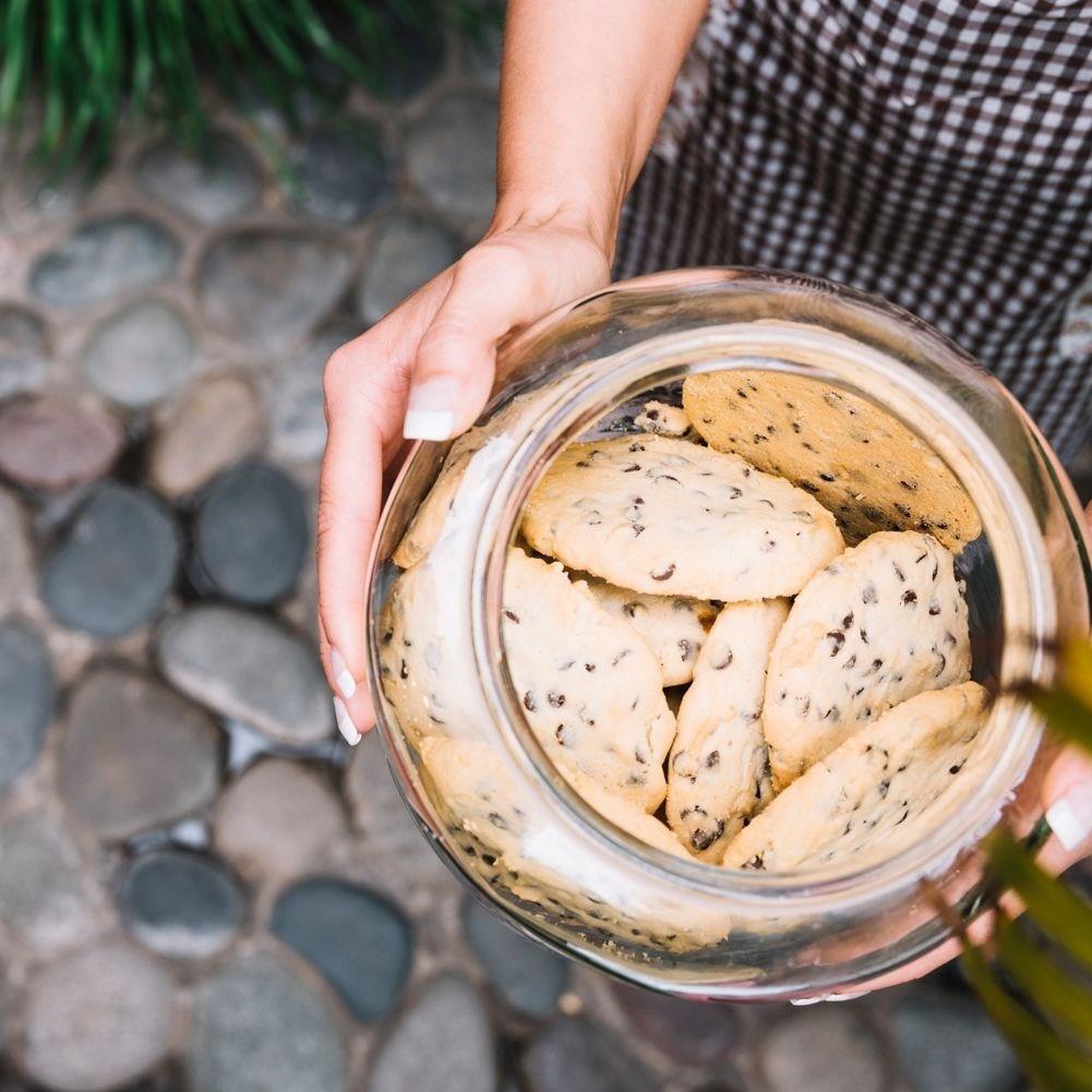 Orion Vorratsdose mit Deckel für Lebensmittel wie Kekse, Kaffee etc.