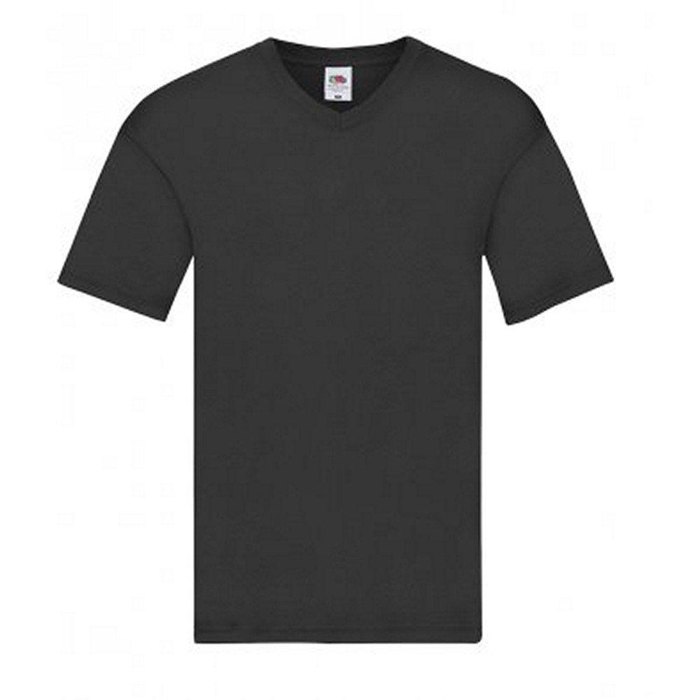 Fruit of the Loom Original V-Ausschnitt T-Shirt