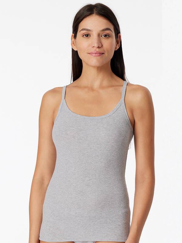 Schiesser Pure Rib Spaghetti-Top