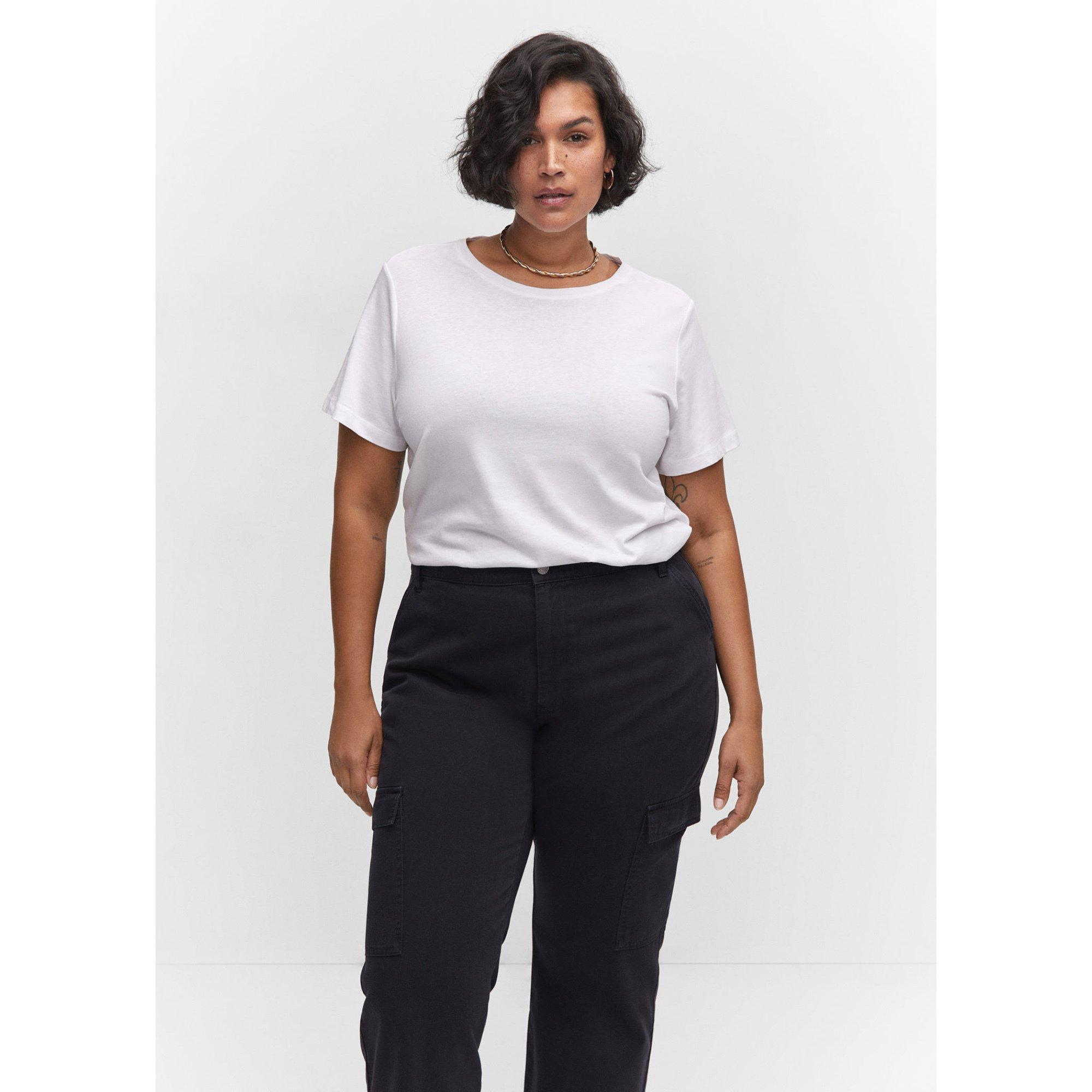 MANGO Newcargo Straight Leg Jeans