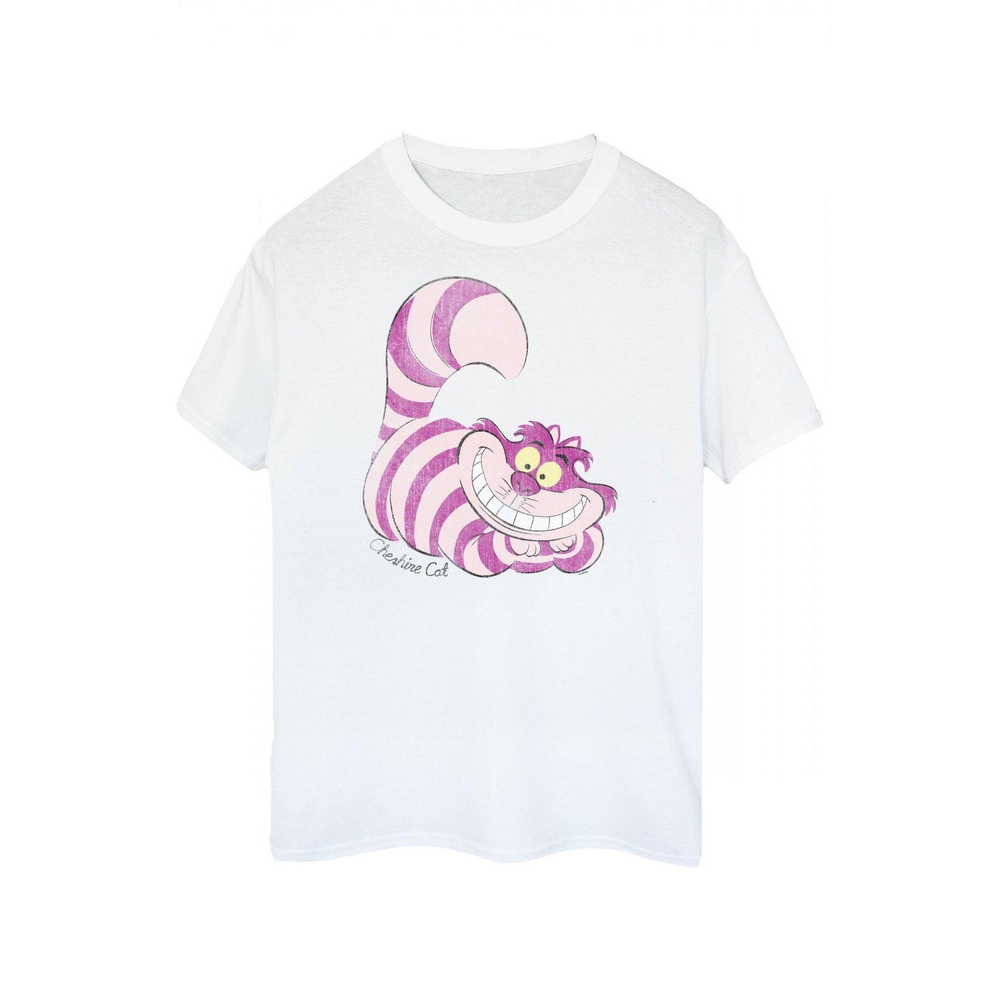 Alice in Wonderland Cheshire Cat Print T-Shirt