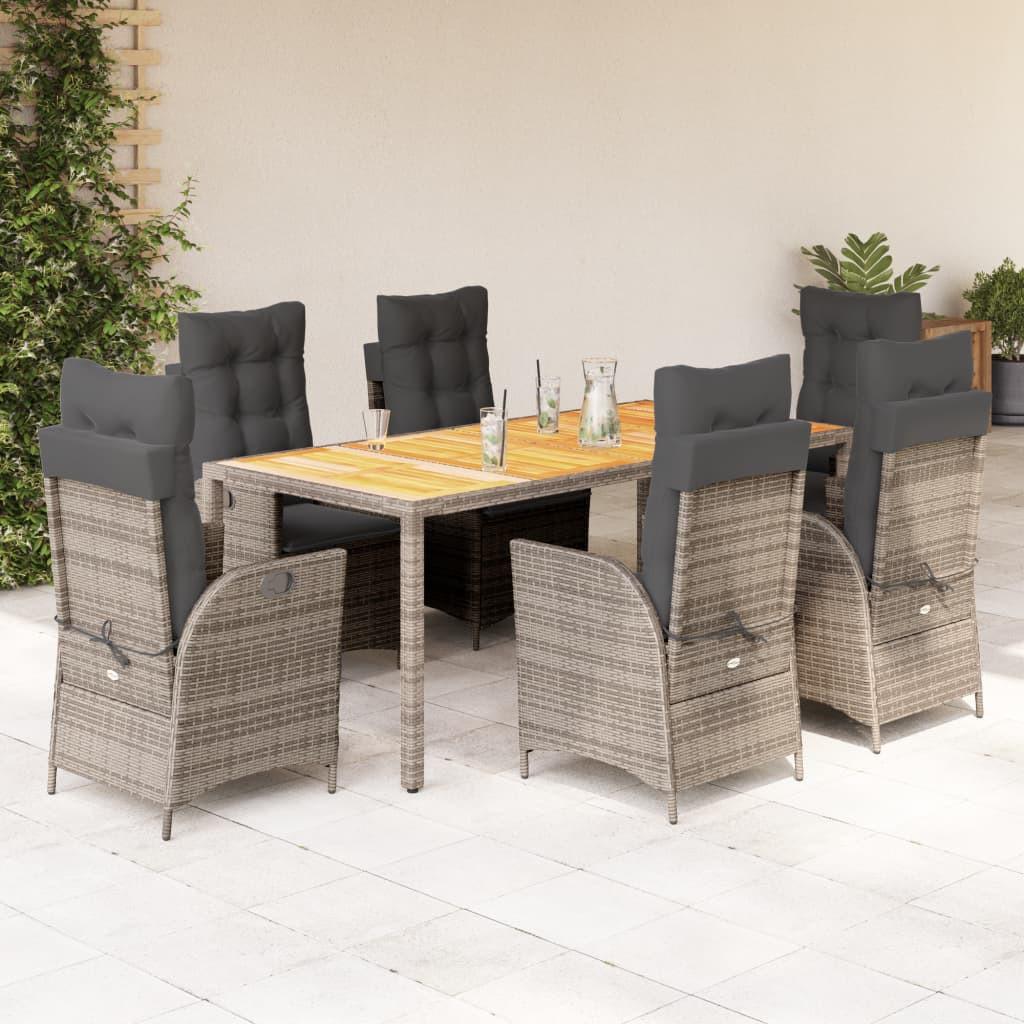 VidaXL Garten essgruppe poly-rattan