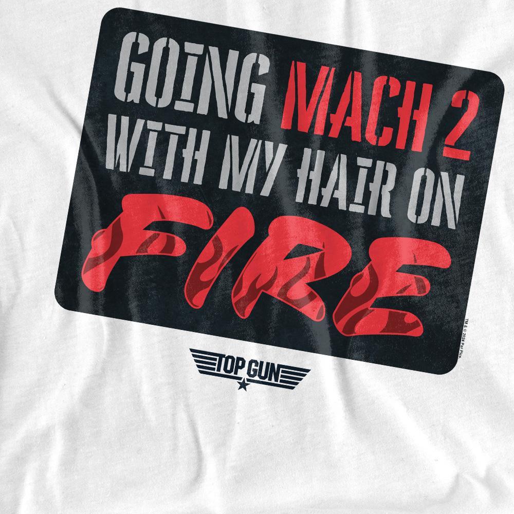 Top Gun Mach 2 Hair On Fire T-Shirt