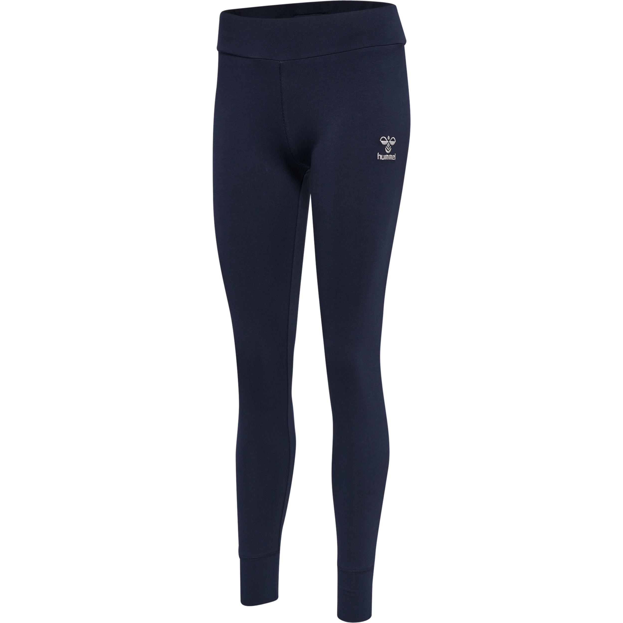 Hummel leggings aus baumwolle, damen move grid