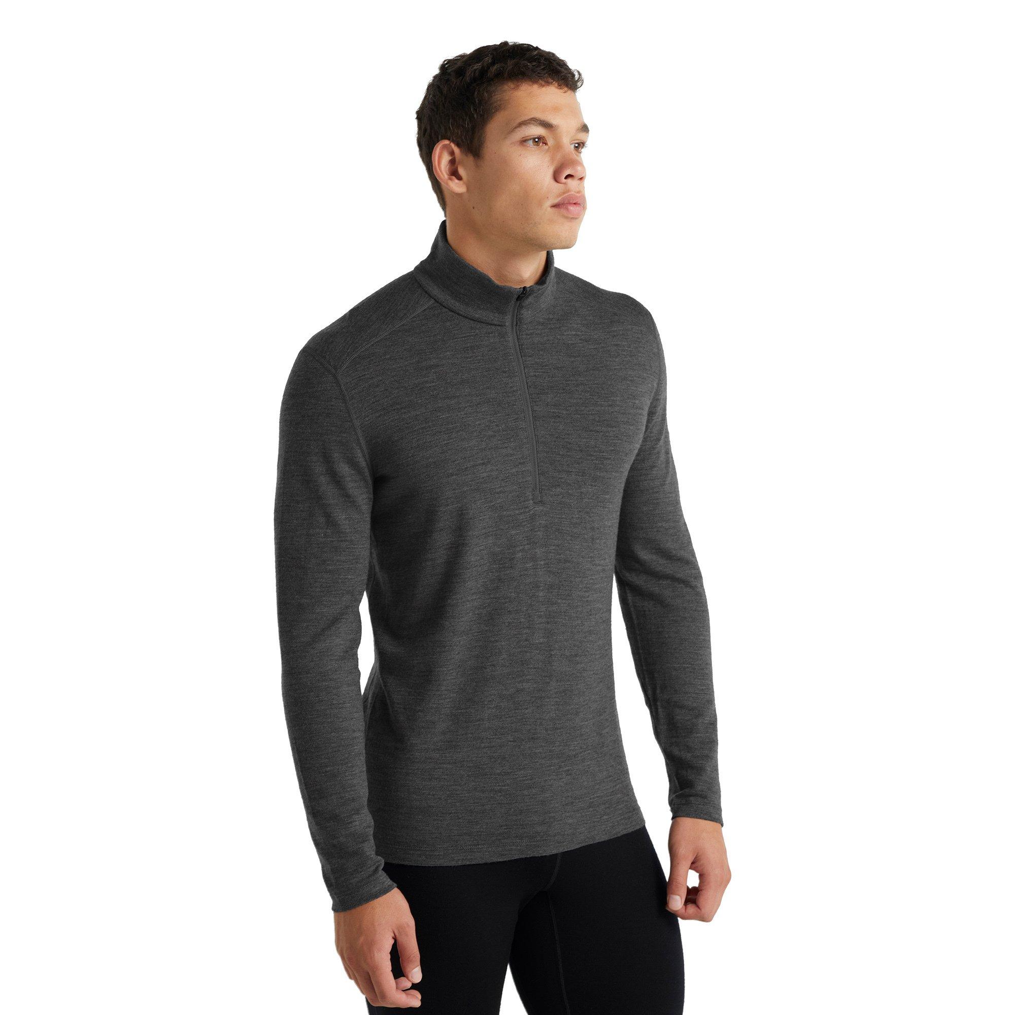 Icebreaker Men Merino 260 Tech LS Half Zip Thermoshirt, Half-Zip, langarm
