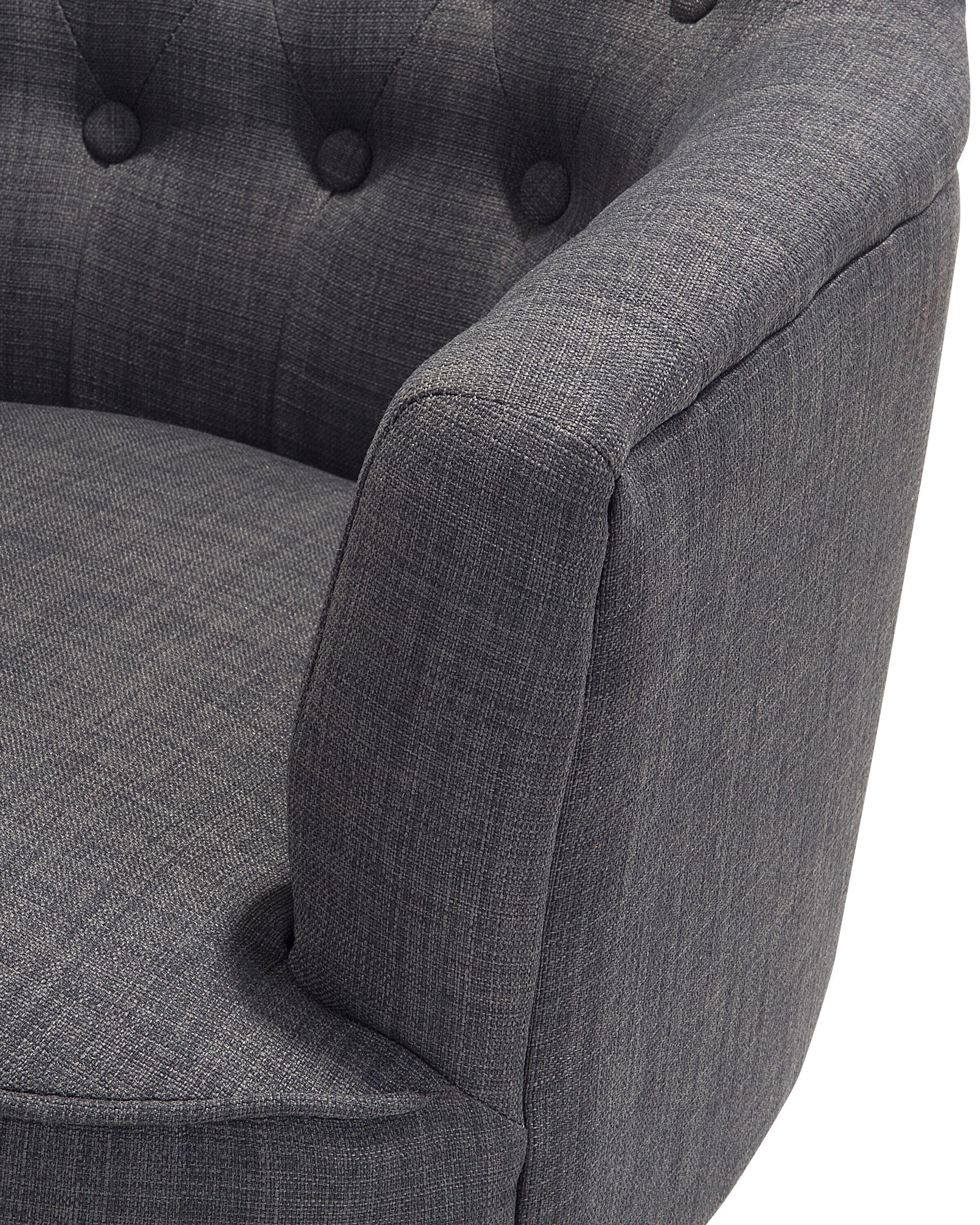 Beliani Sessel aus Polyester Retro ALESUND