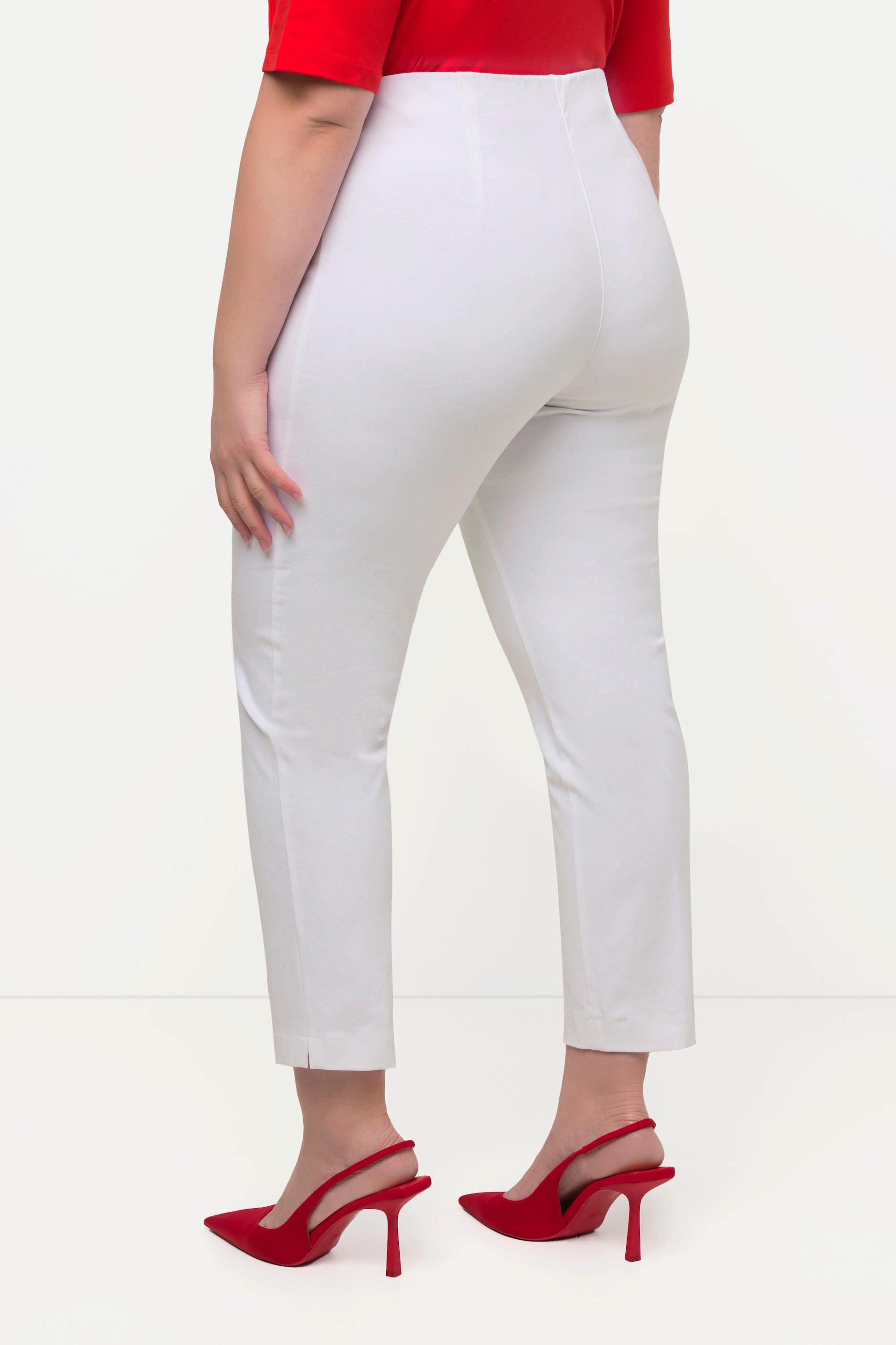 Ulla Popken 7/8 Hose Schmales Bein Elastikbund