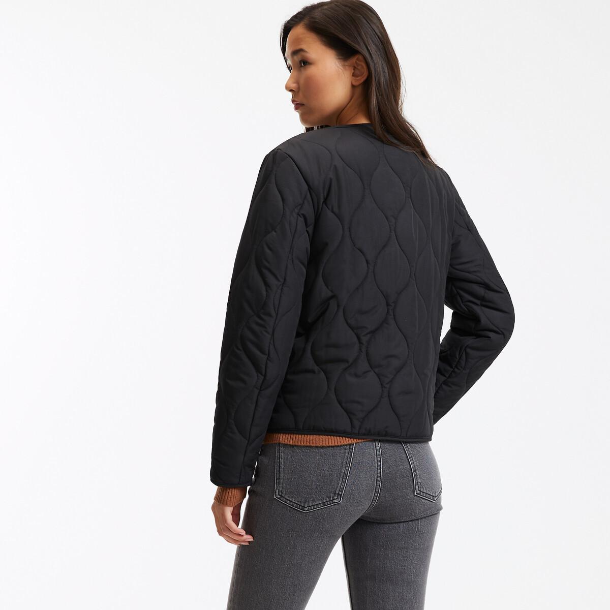 La Redoute Collections Light-Steppjacke mit Druckknöpfen