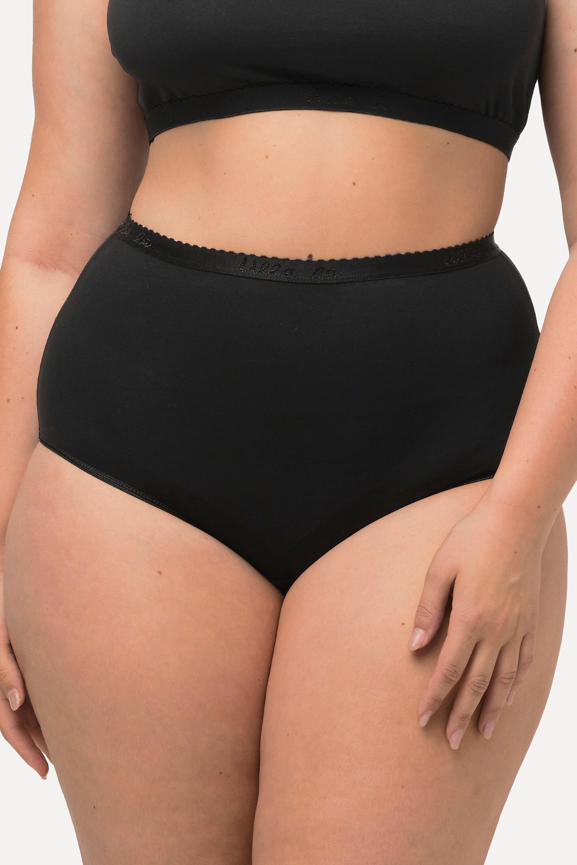 Ulla Popken Maxislips, 3er-Pack, High Waist