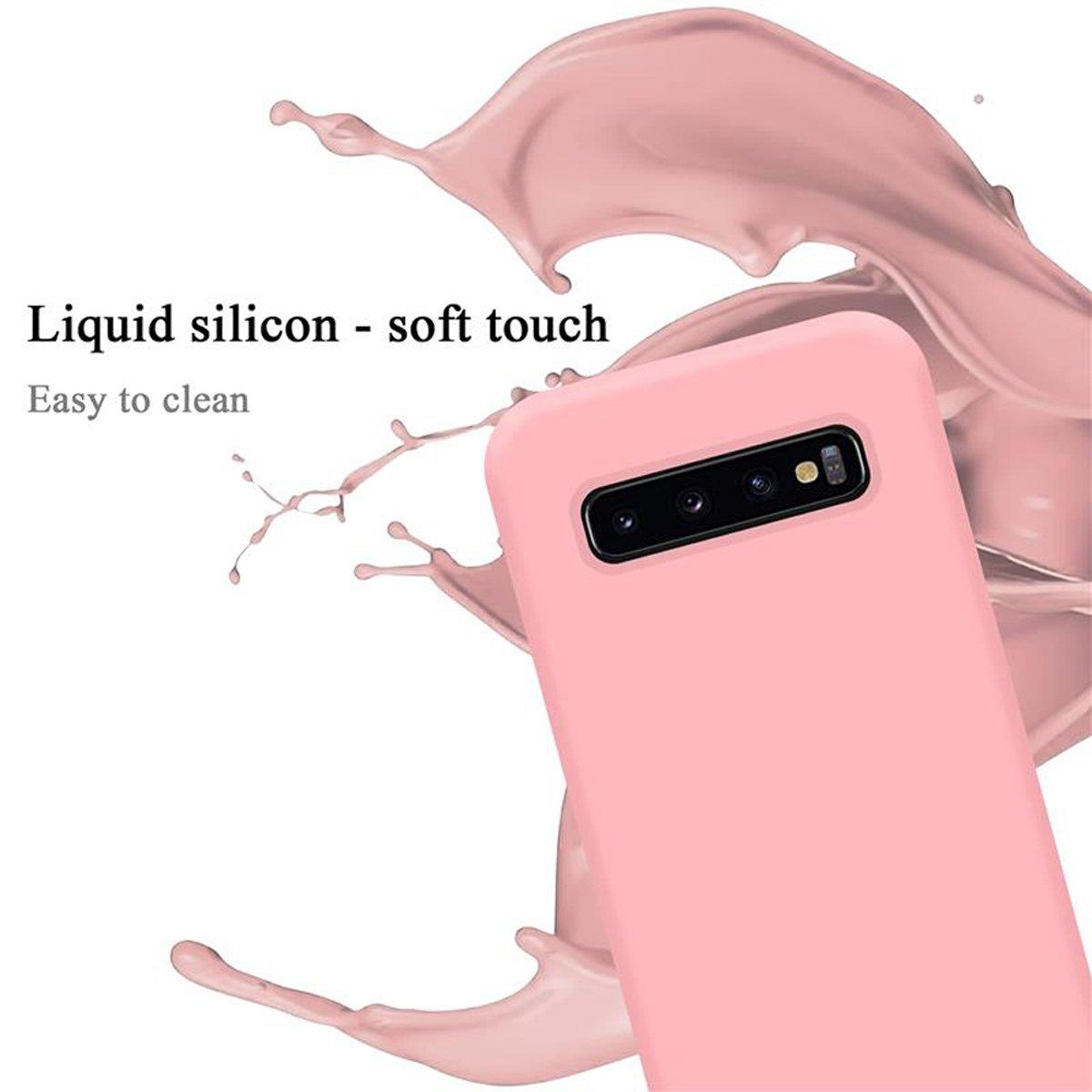 Cadorabo Hülle für Samsung Galaxy S10 4G TPU Silikon Liquid