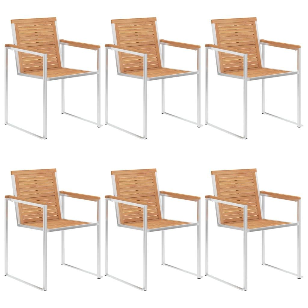 VidaXL Gartenstuhl teak