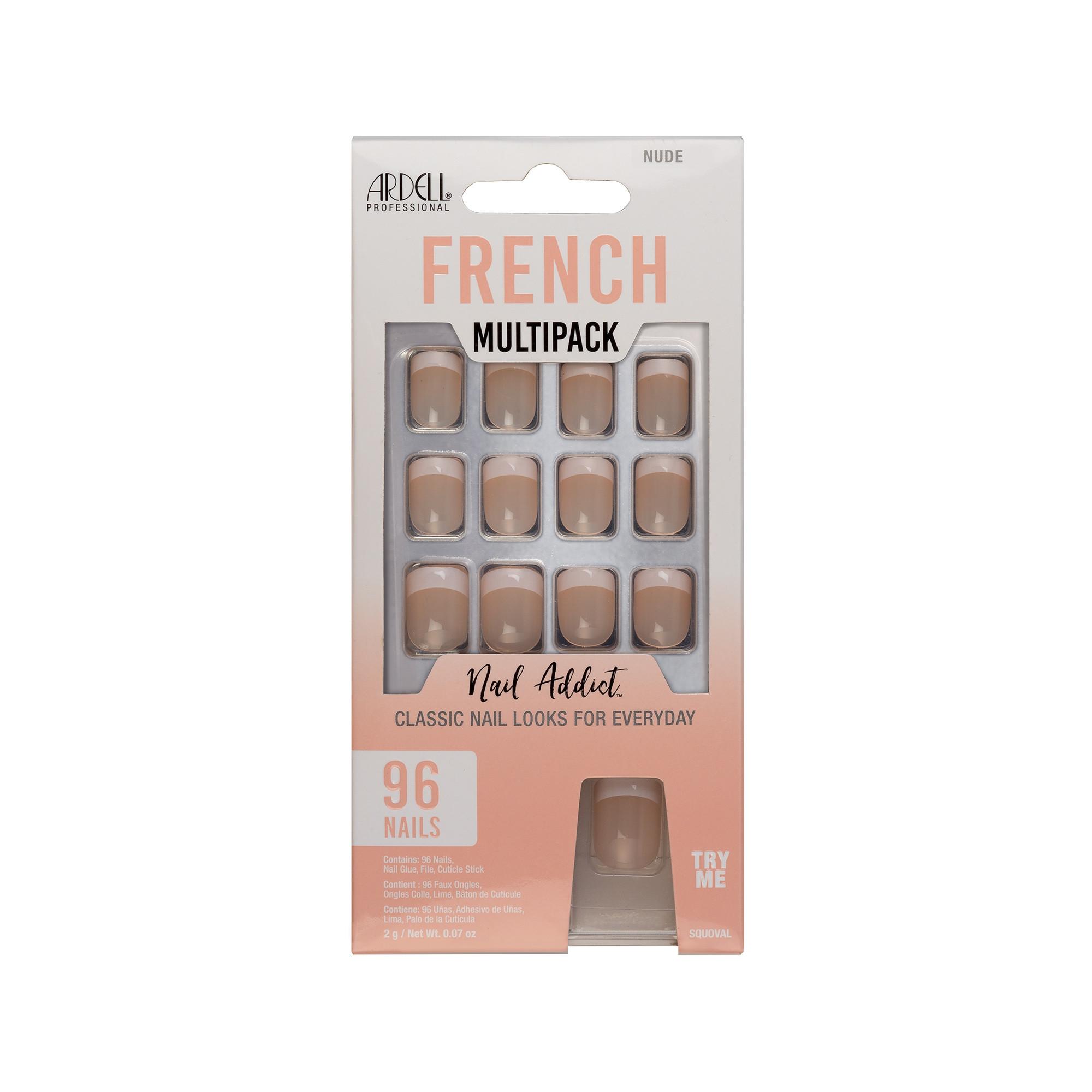 ARDELL Nail Addict French Multipack Classic Künstliche Fingernägel
