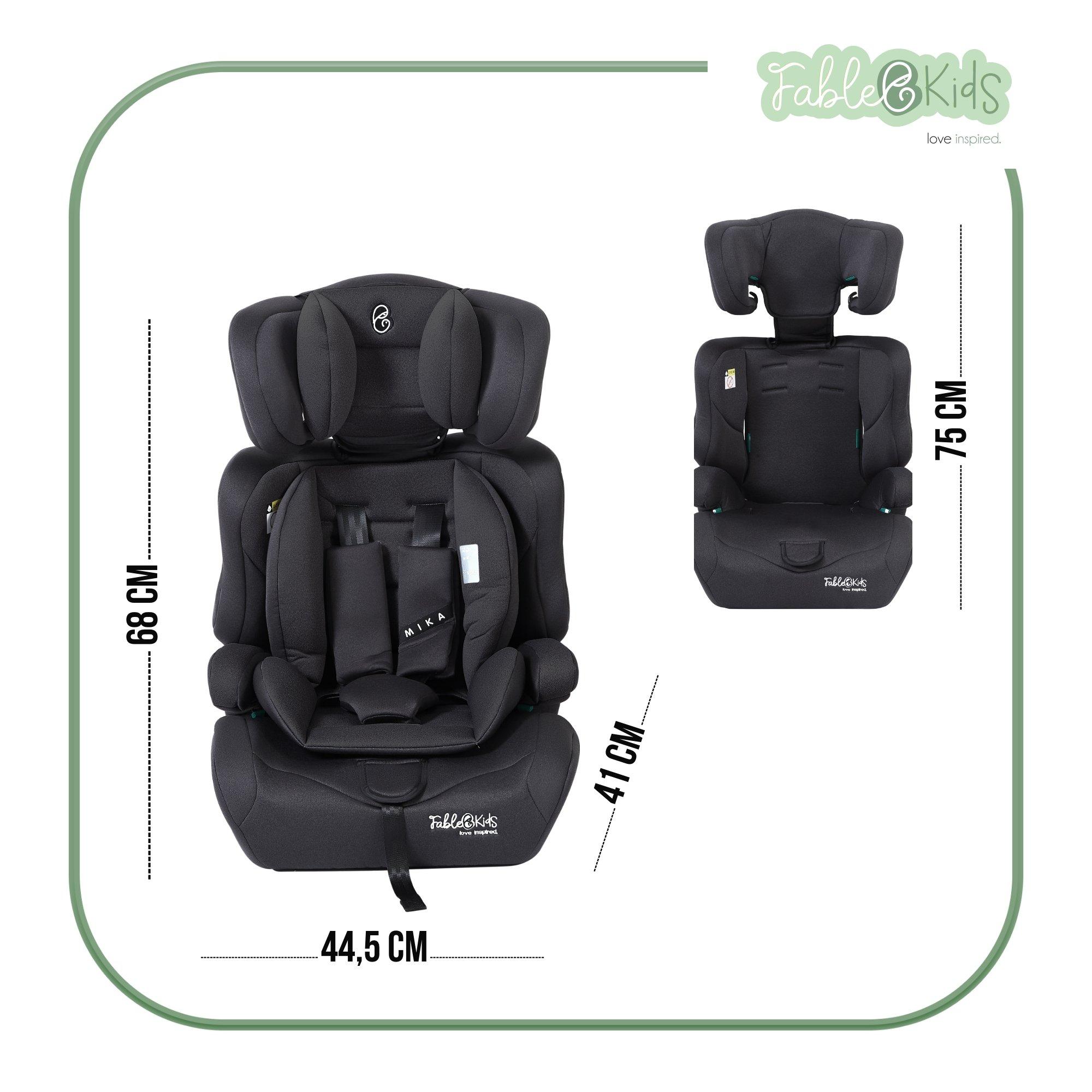 FableKids Autokindersitz Autositz Kinderautositz Kindersitz Sitzerhöhung ECE