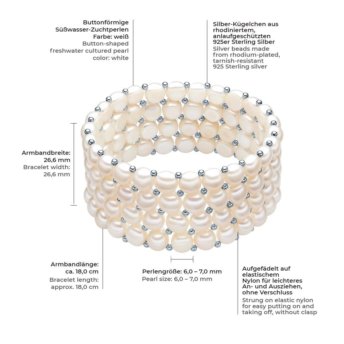 Valero Pearls Perlen-Armband