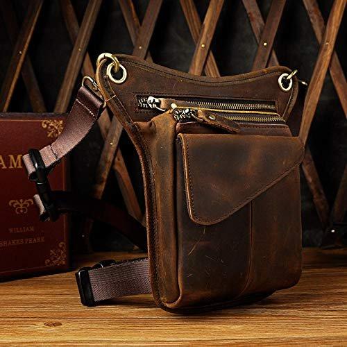 Only-bags.store Echtes Leder Rucksäcke Beinbeutel Beintasche Hüfttasche Echtes Leder Rucksäcke Beinbeutel Beintasche Hüfttasche