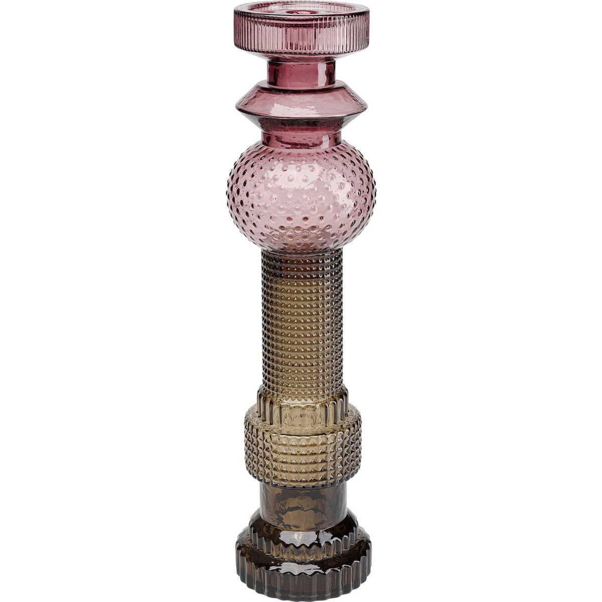 KARE Design Kerzenständer Marvelous Duo Rosa Oliv 49cm